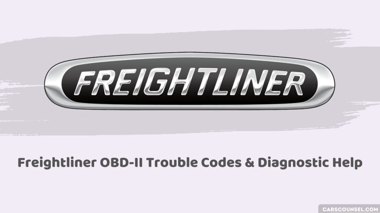 Ultimate Guide To Freightliner Obd Ii Trouble Codes Diagnostic Help