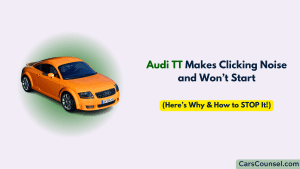 Audi TT Won’t Start: Common Causes & Solutions – CarsCounsel
