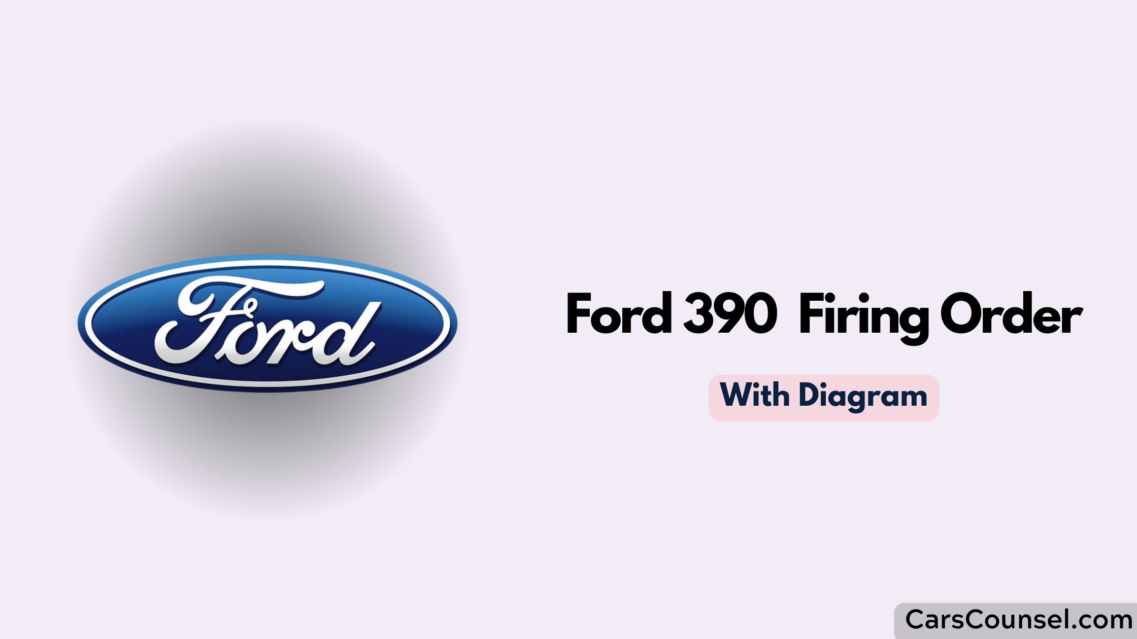 Ford 390 Firing Order