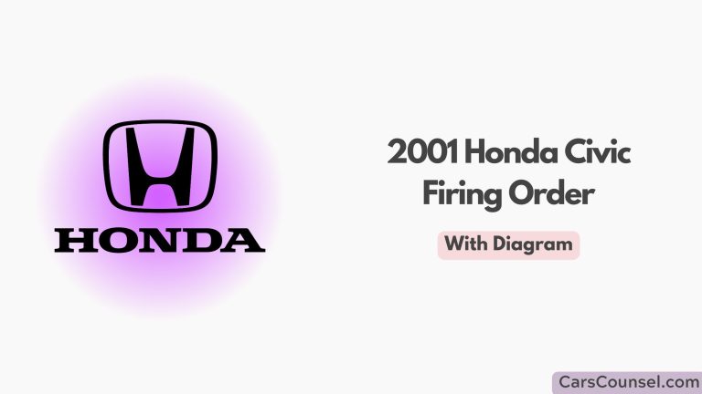 2001 Honda Civic Firing Order With Diagram