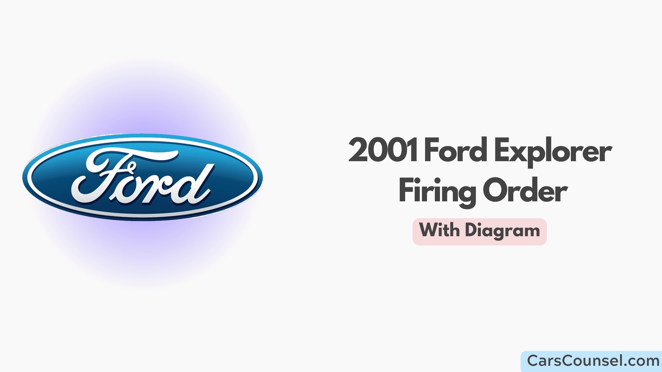 2001 Ford Explorer Firing Order With Diagram
