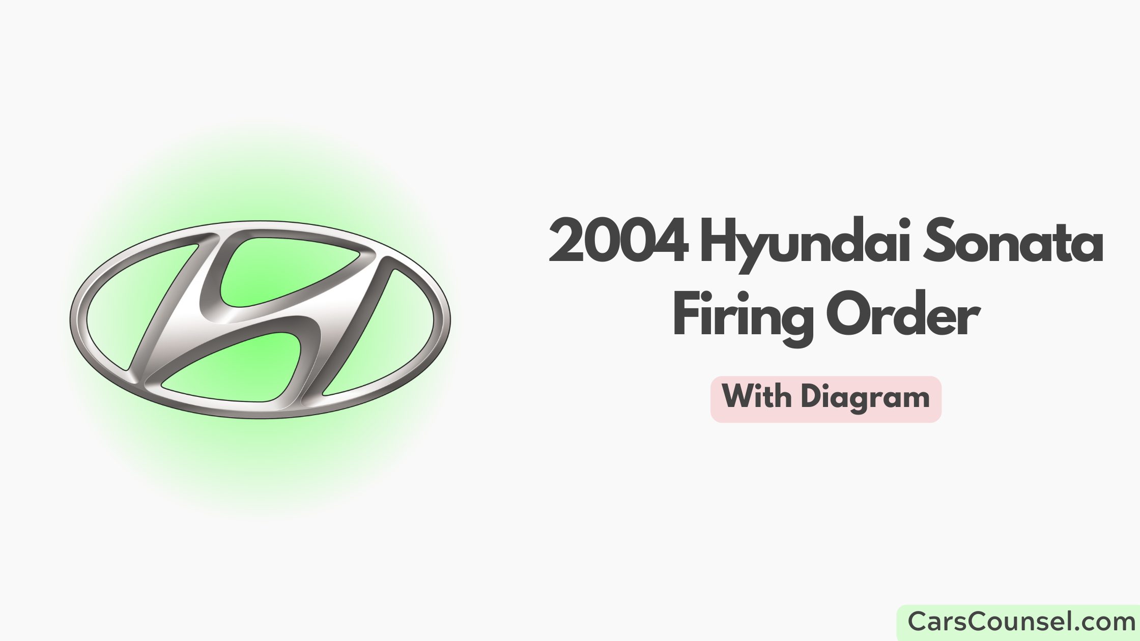 2004 Hyundai Sonata Firing Order With Diagram