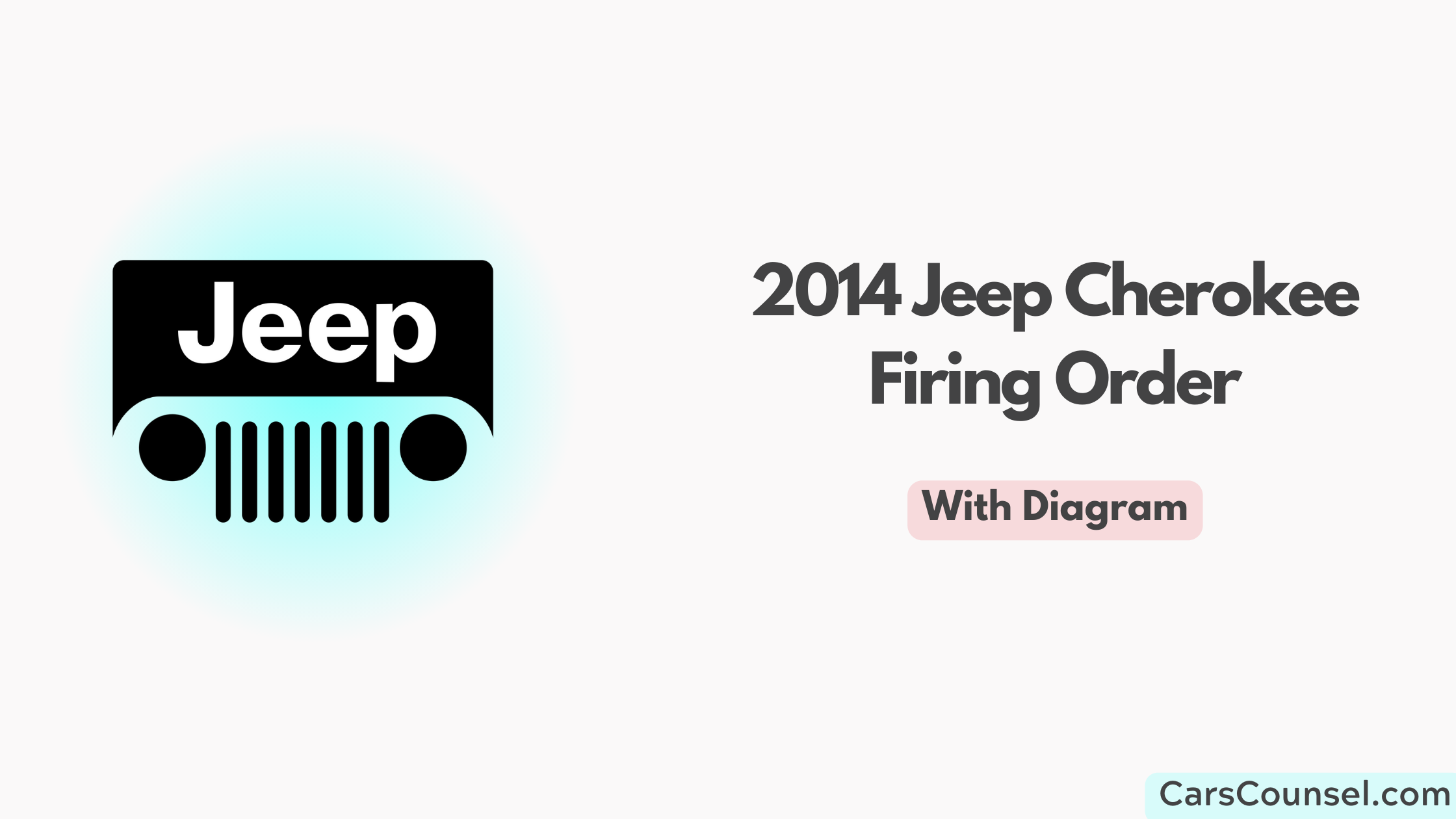 2014 Jeep Cherokee Firing Order With Diagram