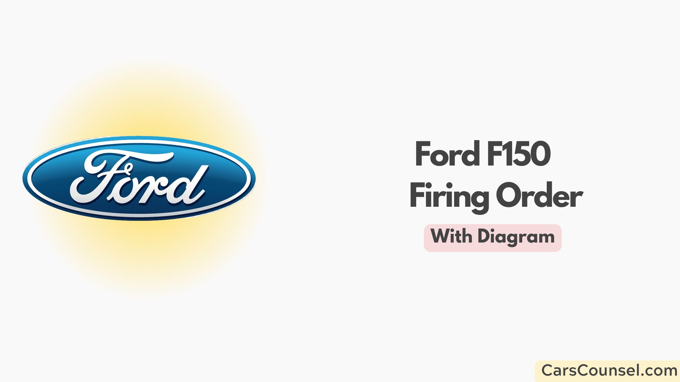 Ford F150 Firing Order With Diagram