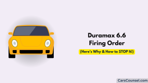 Duramax 6.6 Firing Order With Diagram
