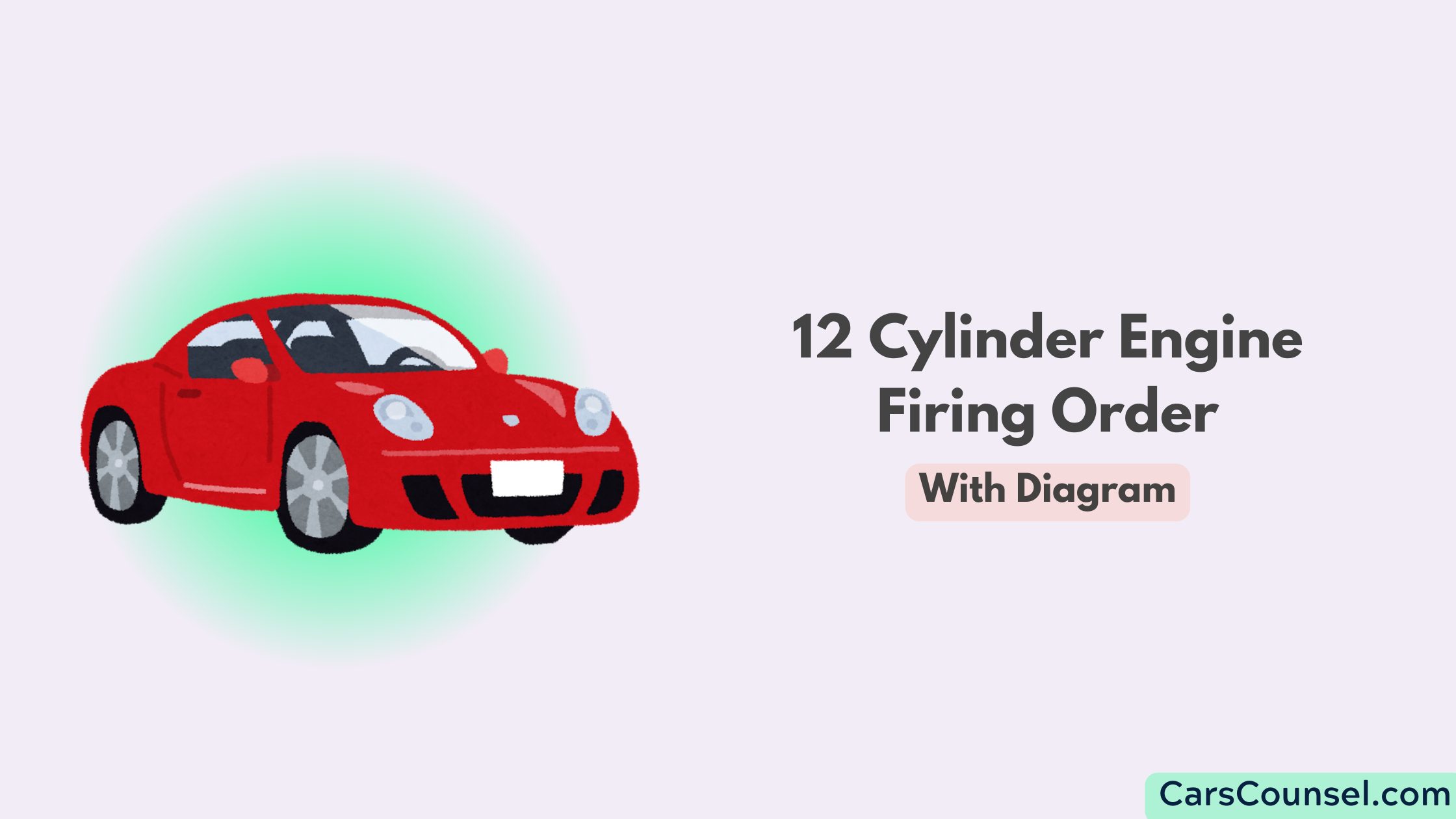 12 Cylinder Engine Firing Order With Diagram