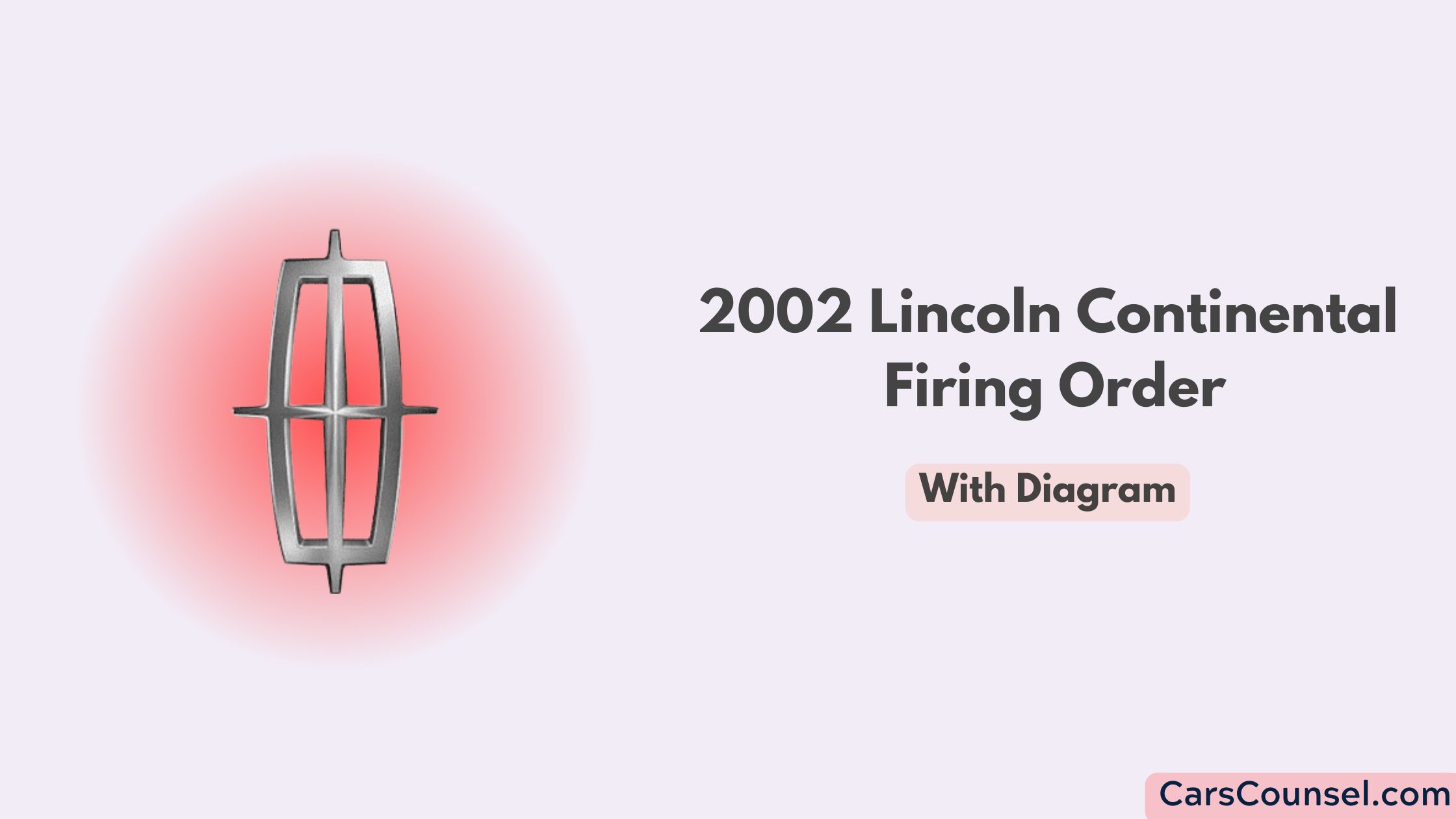 2002 Lincoln Continental Firing Order With Diagram