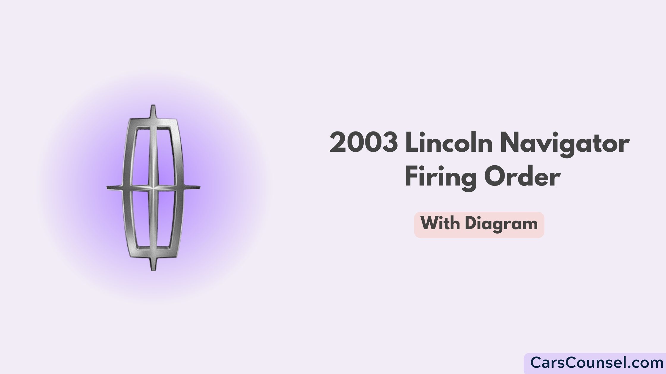 2003 Lincoln Navigator Firing Order With Diagram