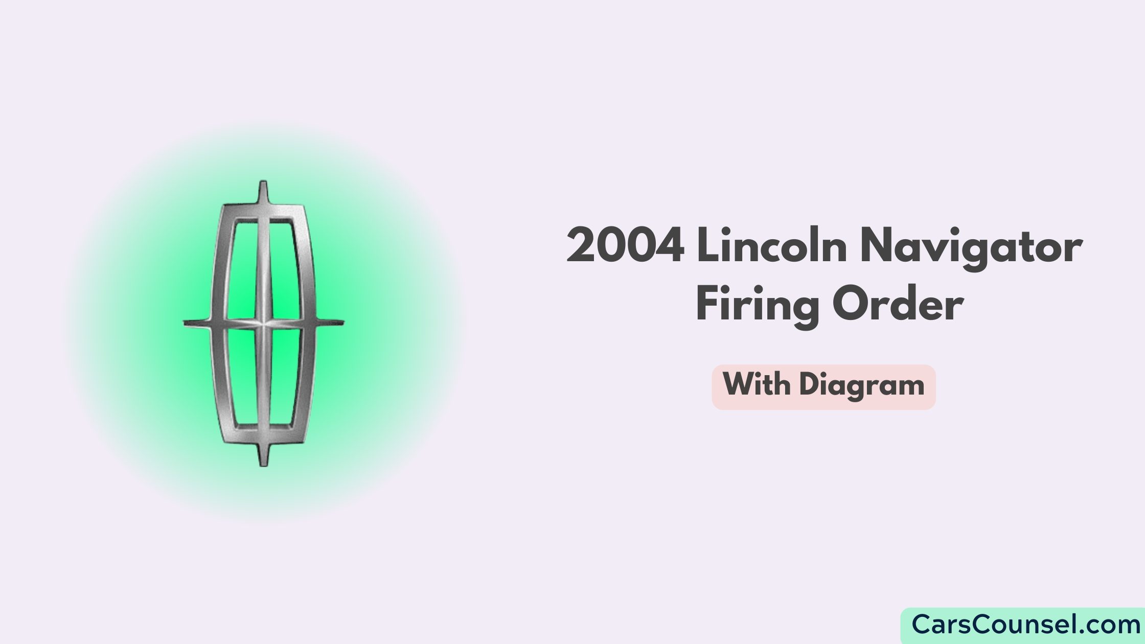 2004 Lincoln Navigator Firing Order With Diagram