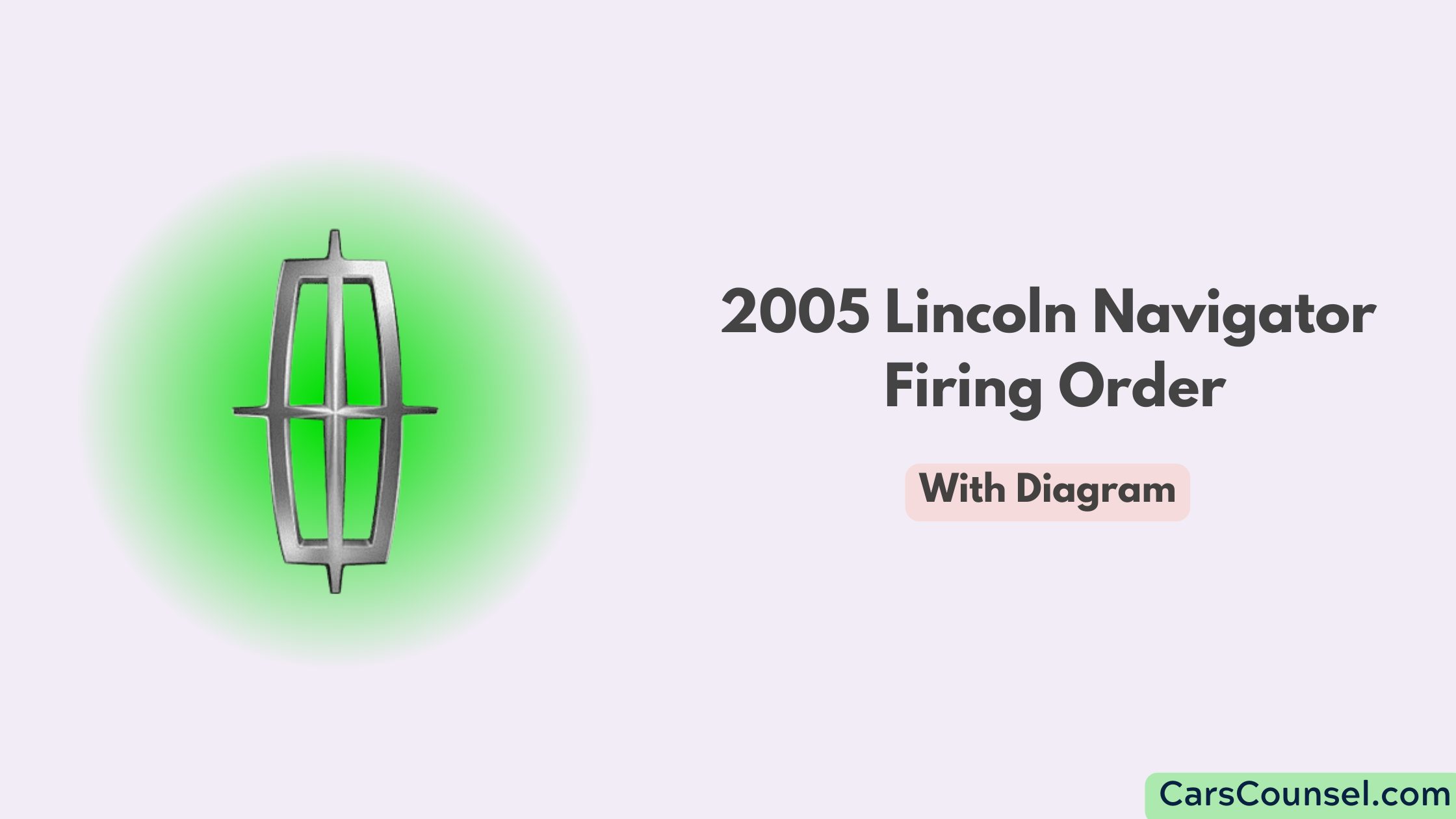 2005 Lincoln Navigator Firing Order With Diagram