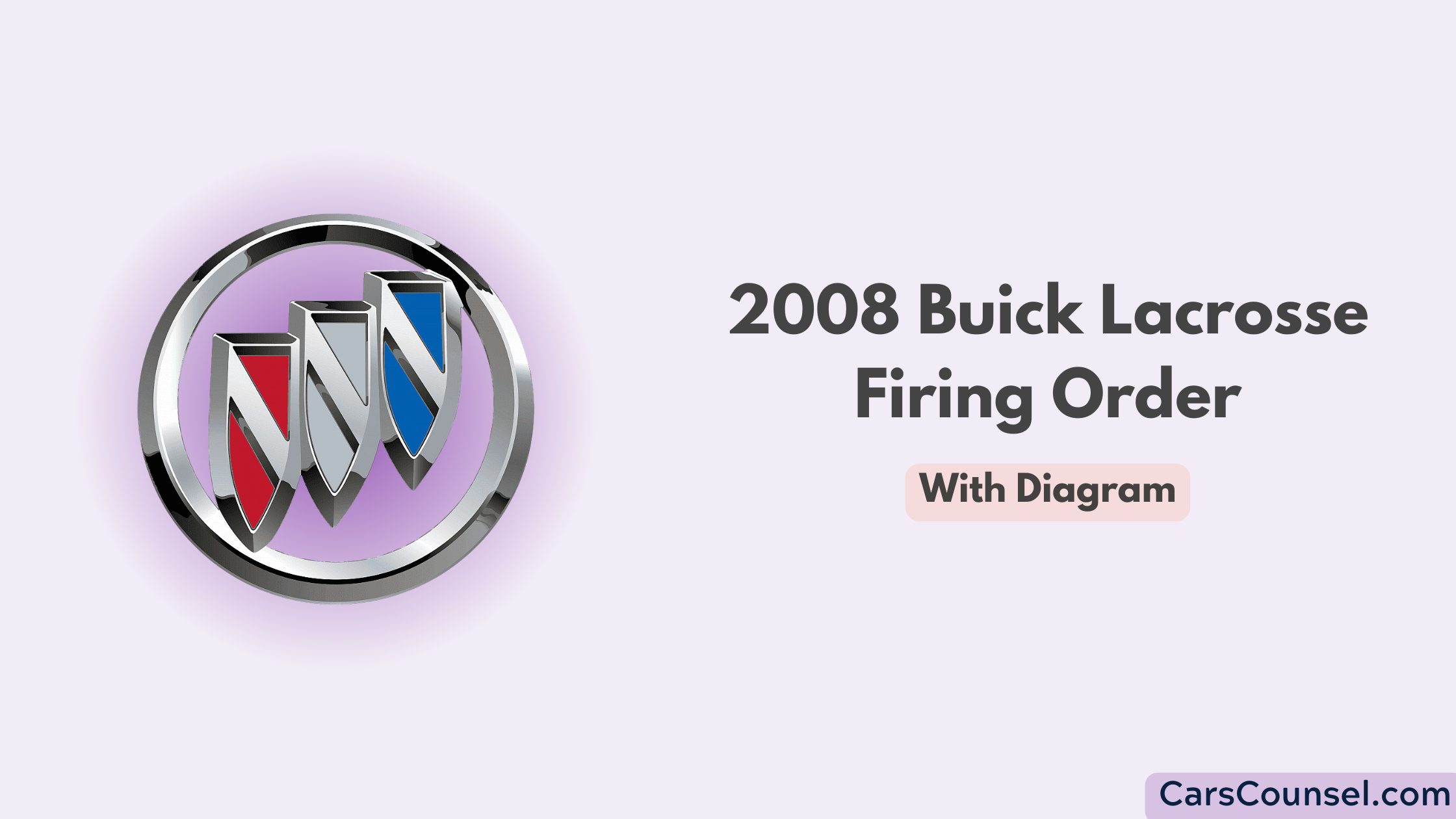 2008 Buick Lacrosse Firing Order With Diagram