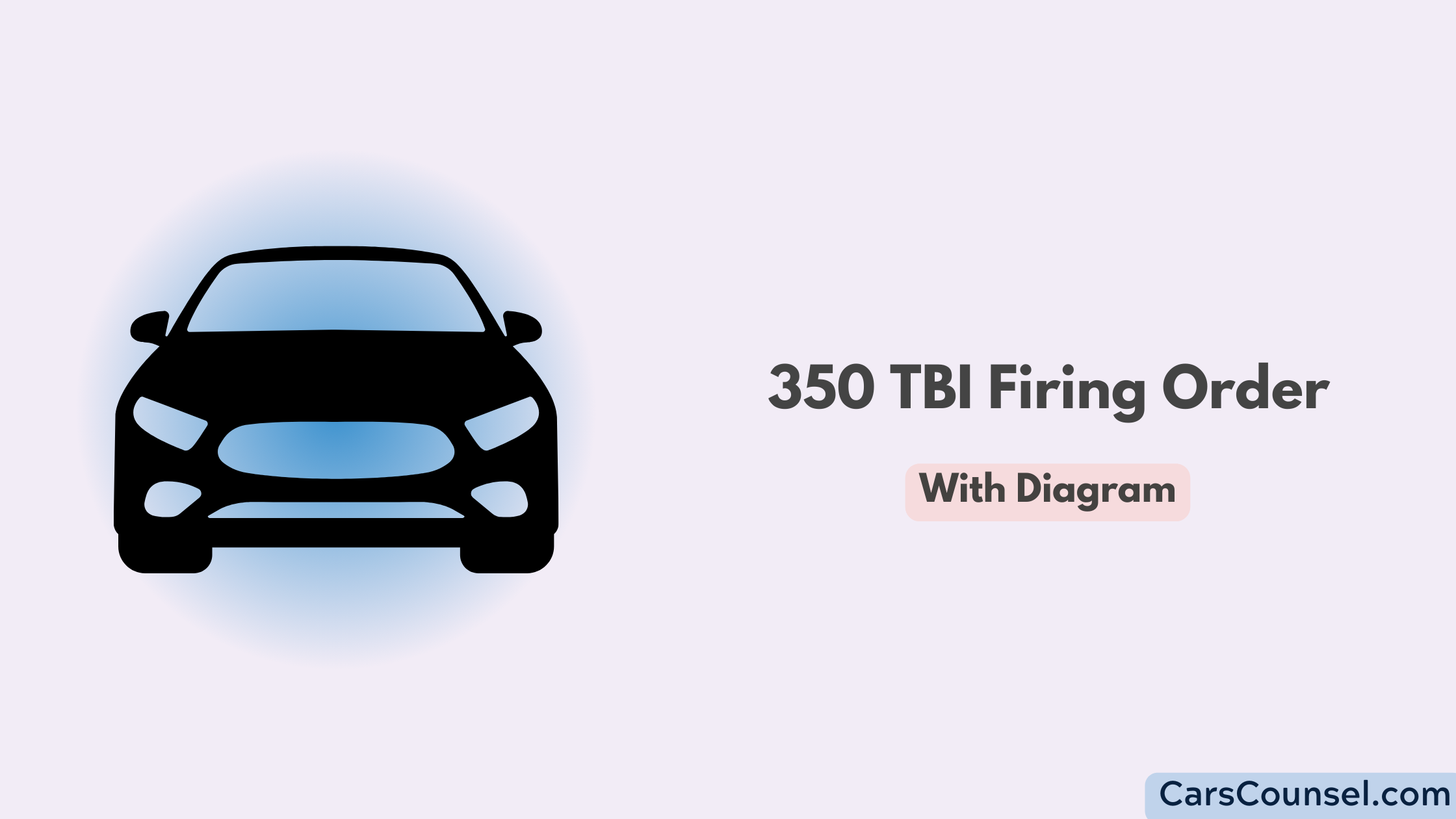 350 Tbi Firing Order With Diagram