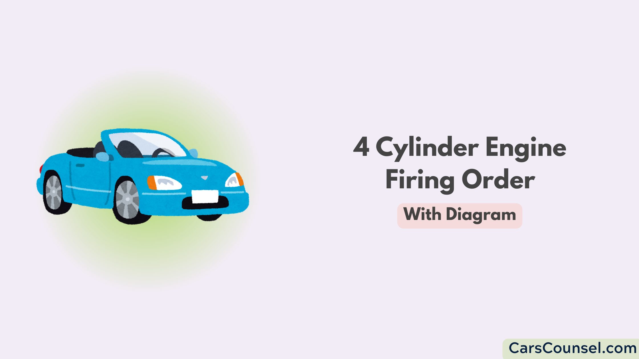 4 Cylinder Engine Firing Order With Diagram