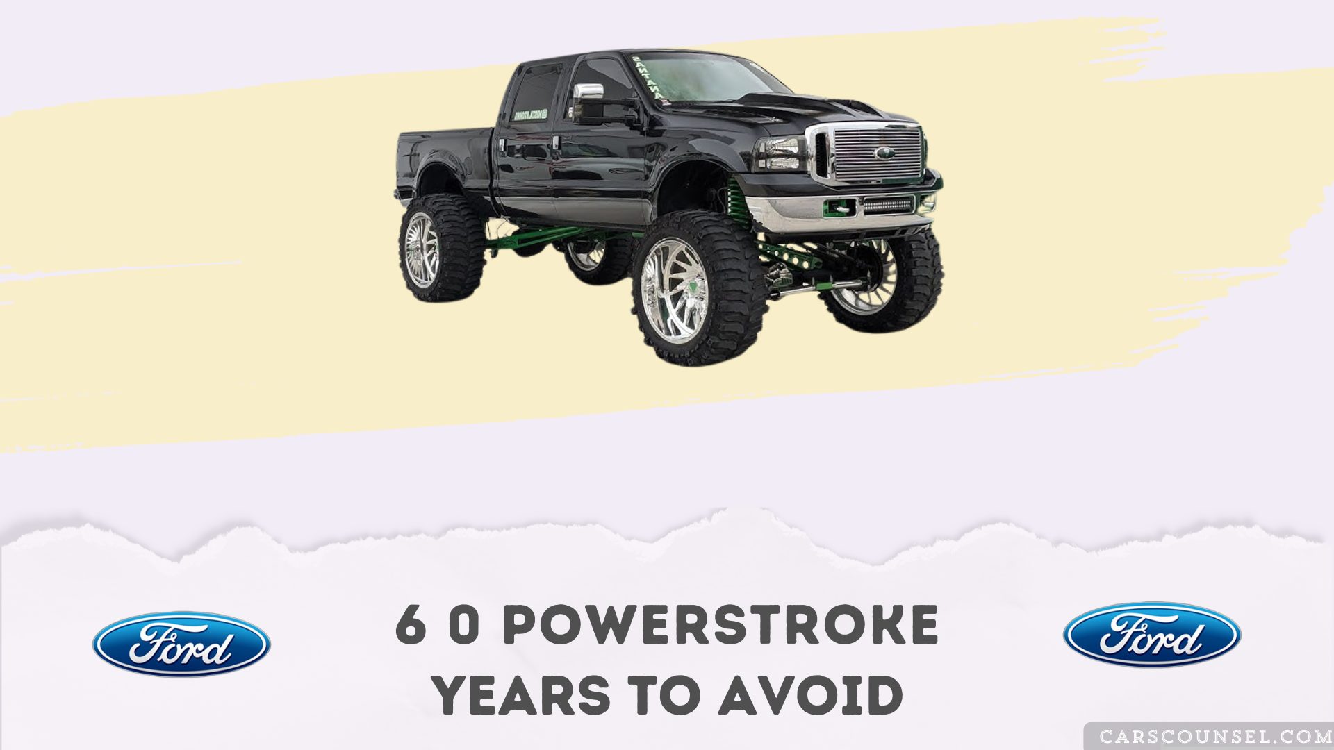 6 0 Powerstroke Years To Avoid