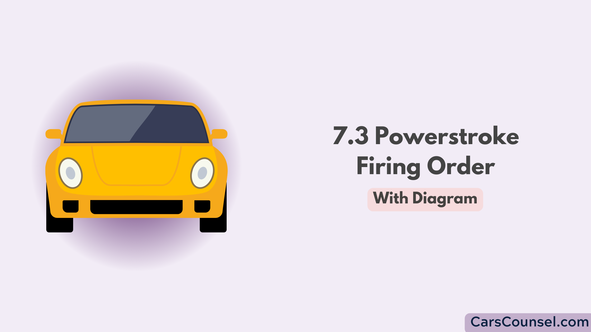 7.3 Powerstroke Firing Order With Diagram