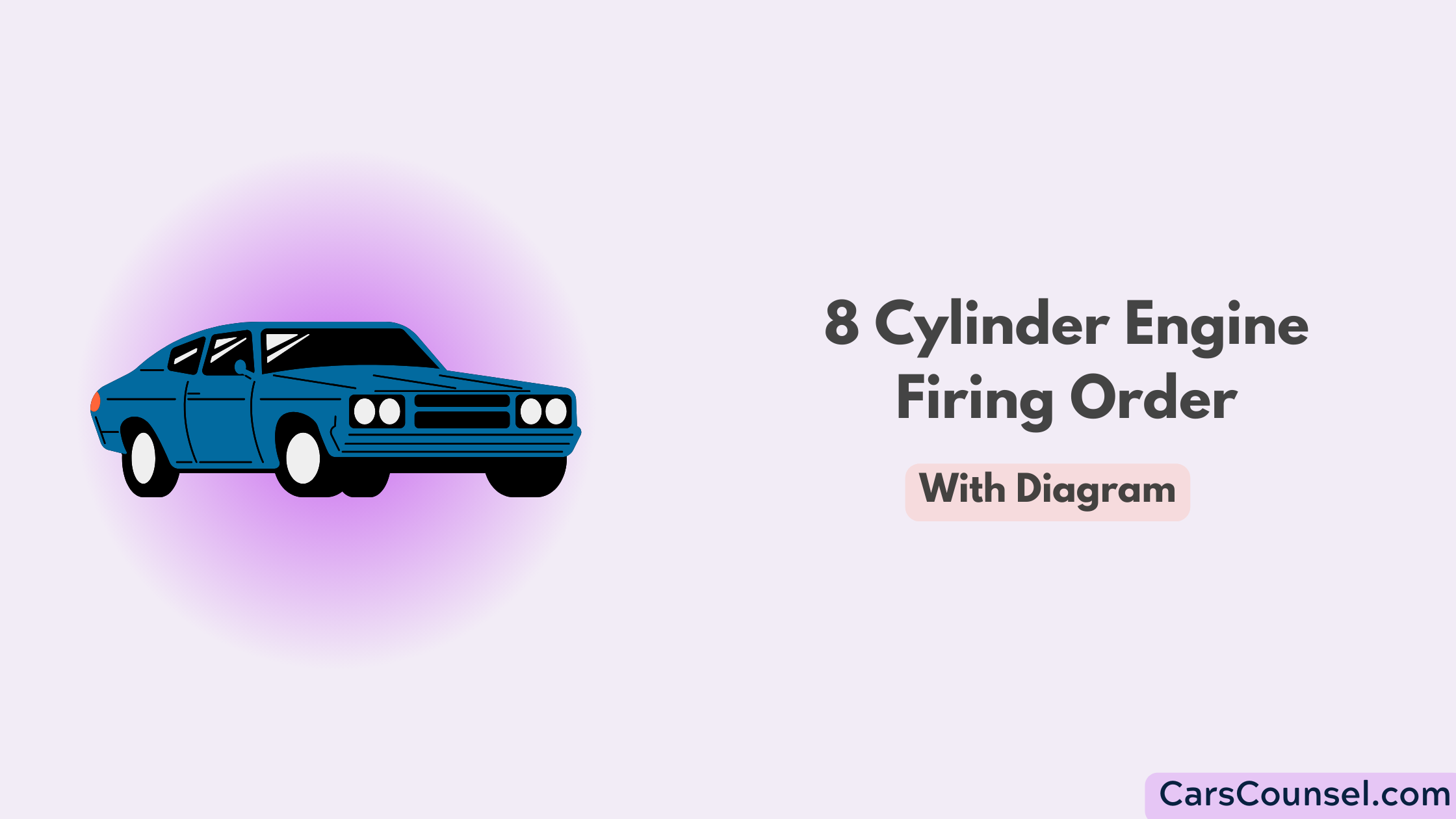 8 Cylinder Engine Firing Order With Diagram