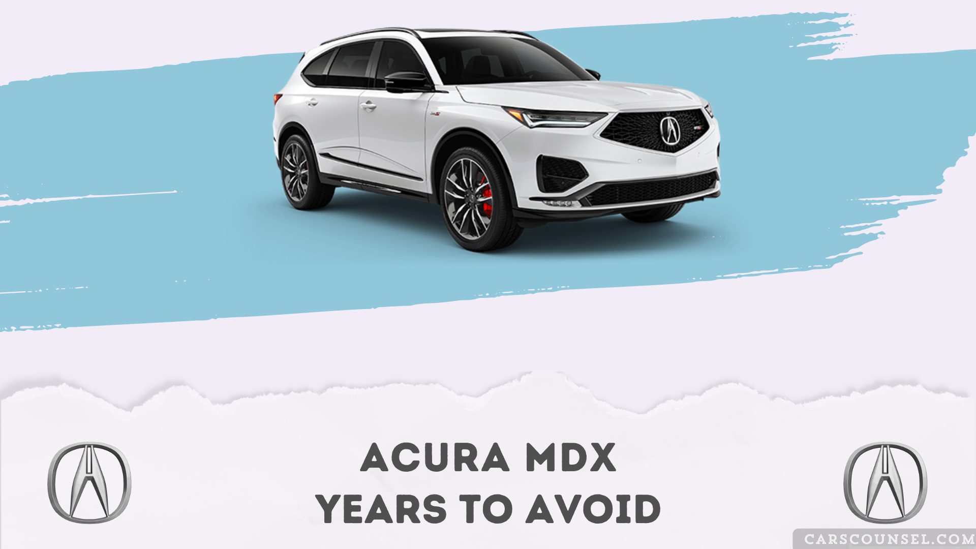 Acura Mdx Years To Avoid