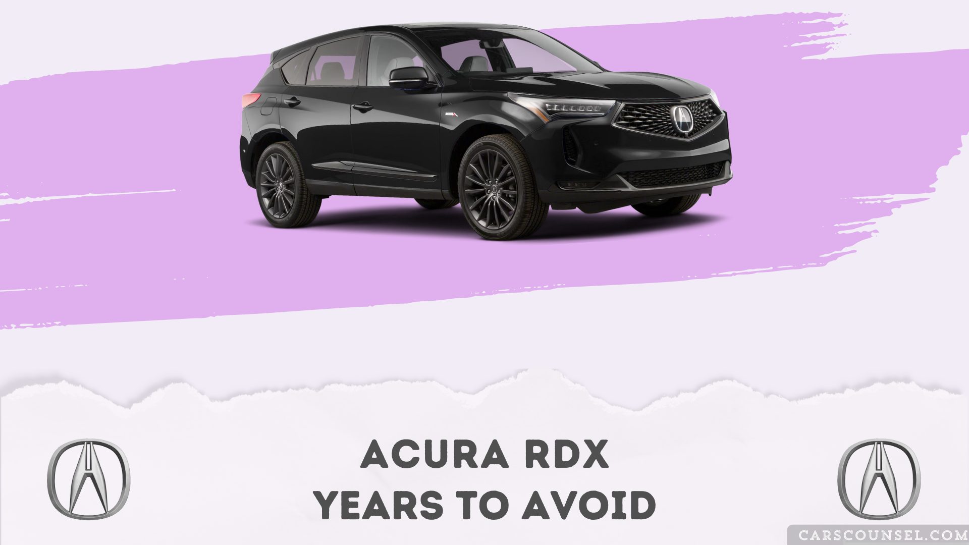 Acura Rdx Years To Avoid