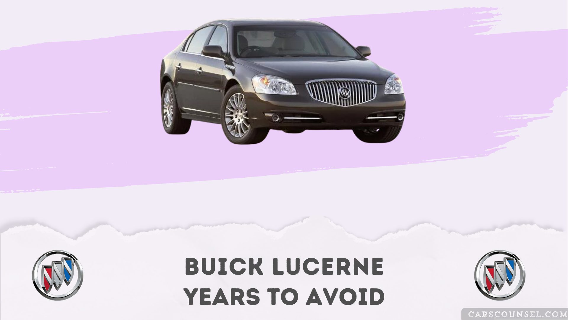 Buick Lucerne Years To Avoid