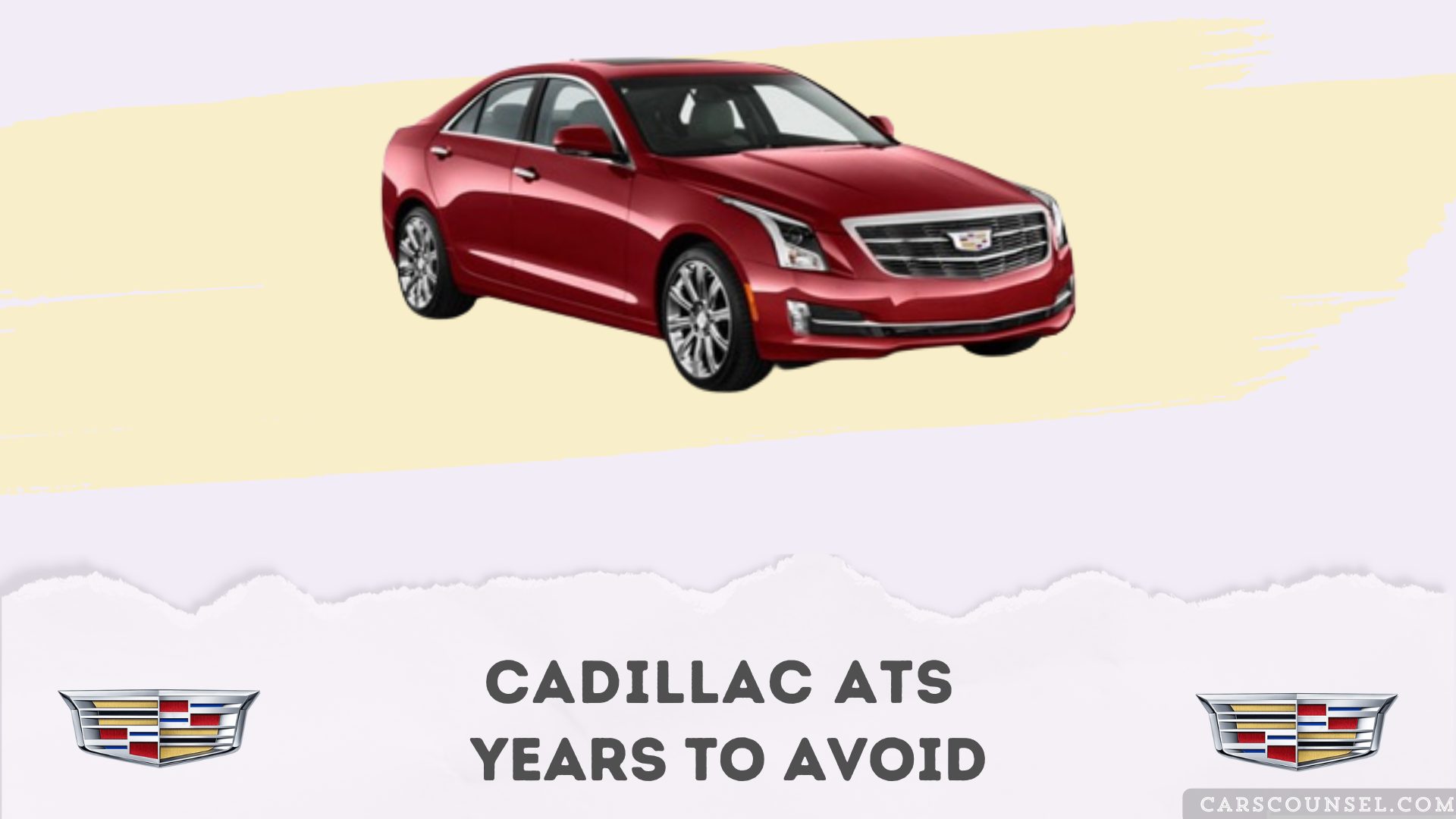 Cadillac Ats Years To Avoid