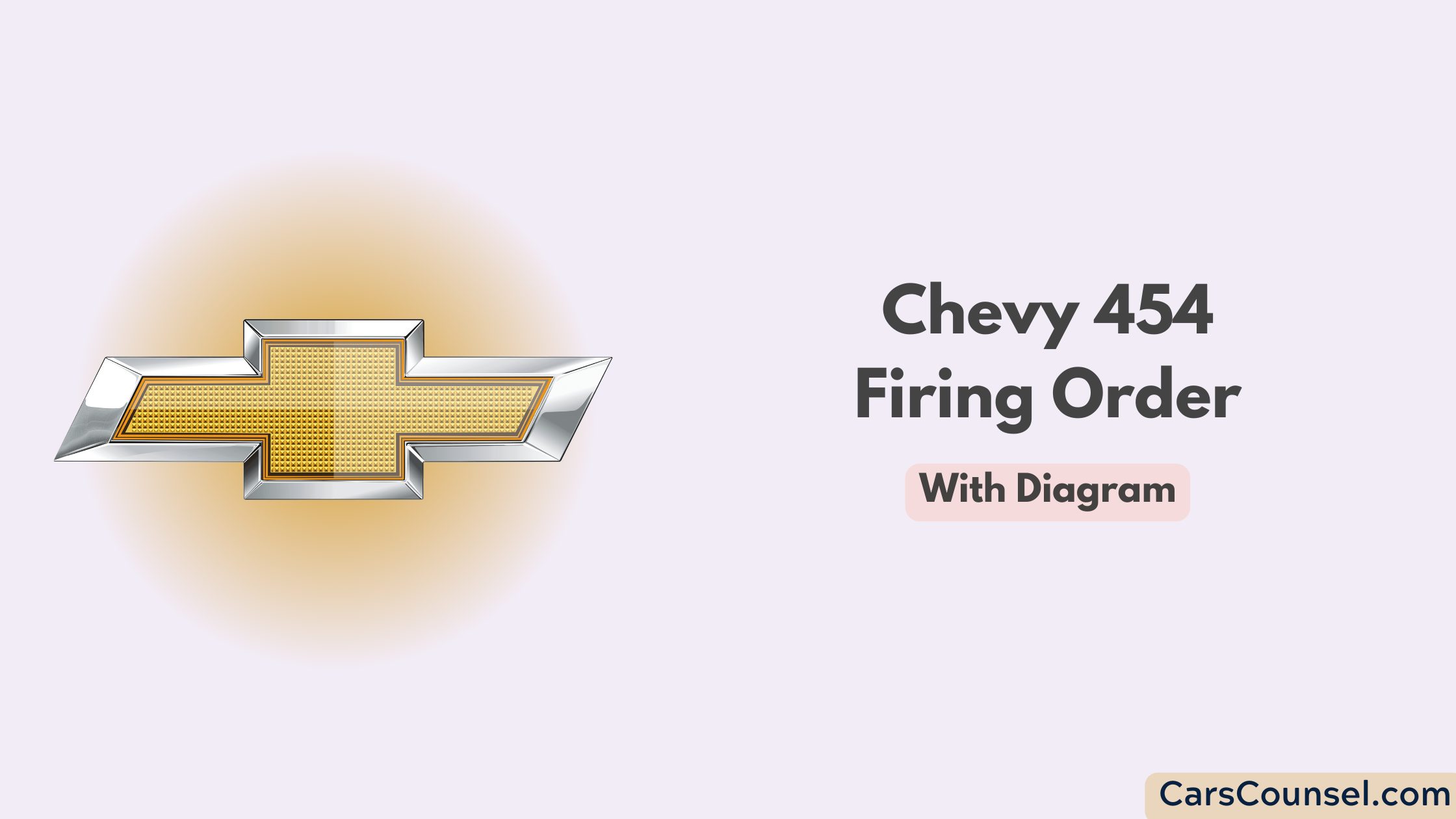 Chevy 454 Firing Order With Diagram