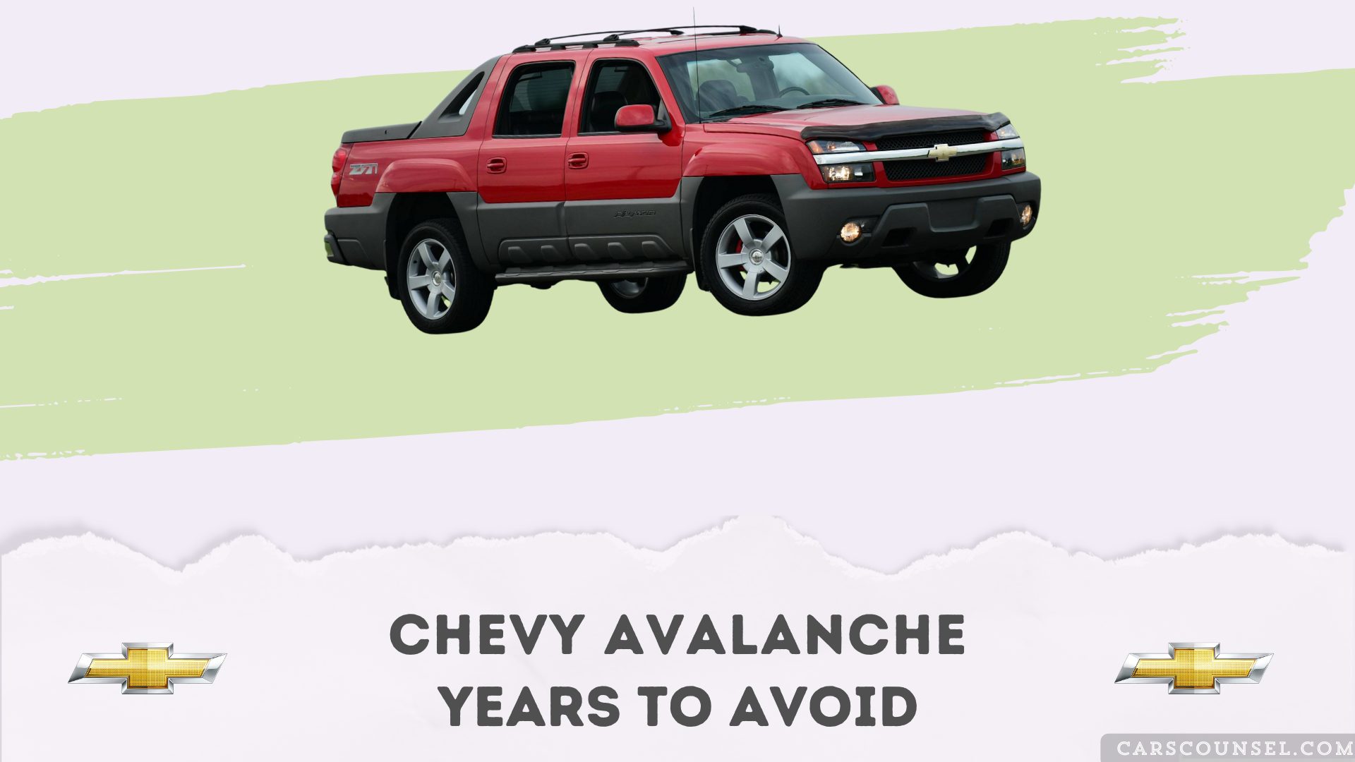 Chevy Avalanche Years To Avoid