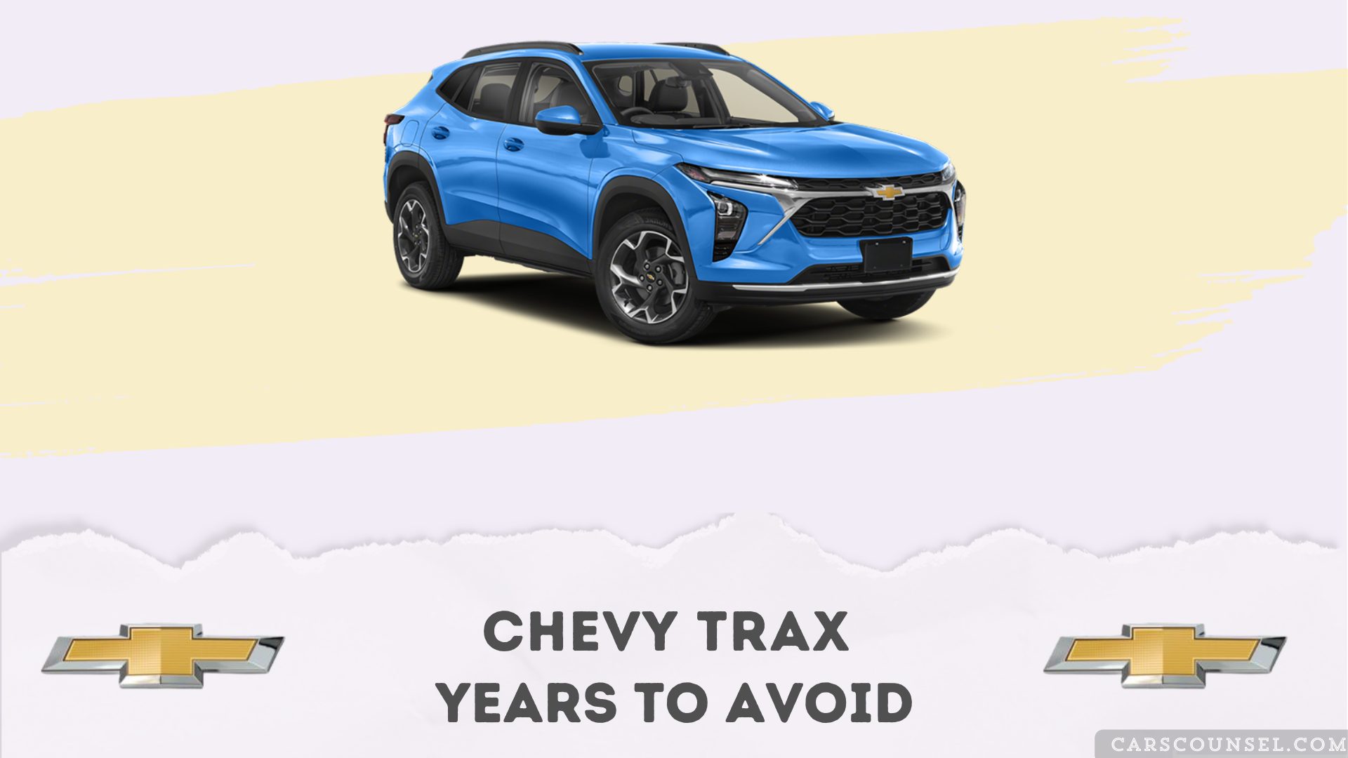 Chevy Trax Years To Avoid