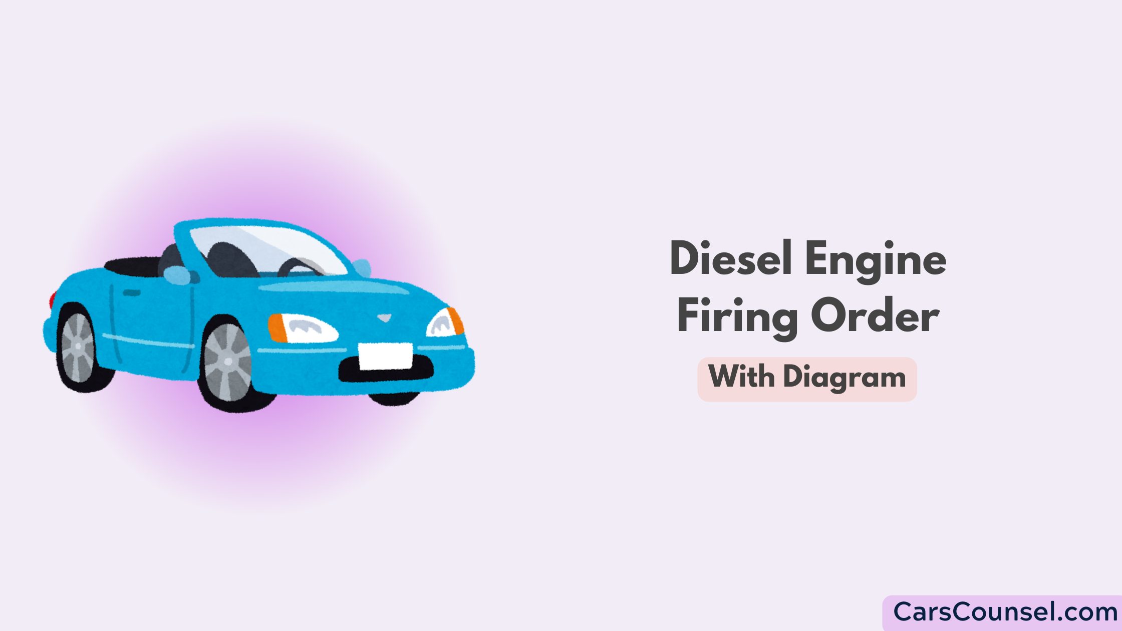 Diesel Engine Firing Order With Diagram