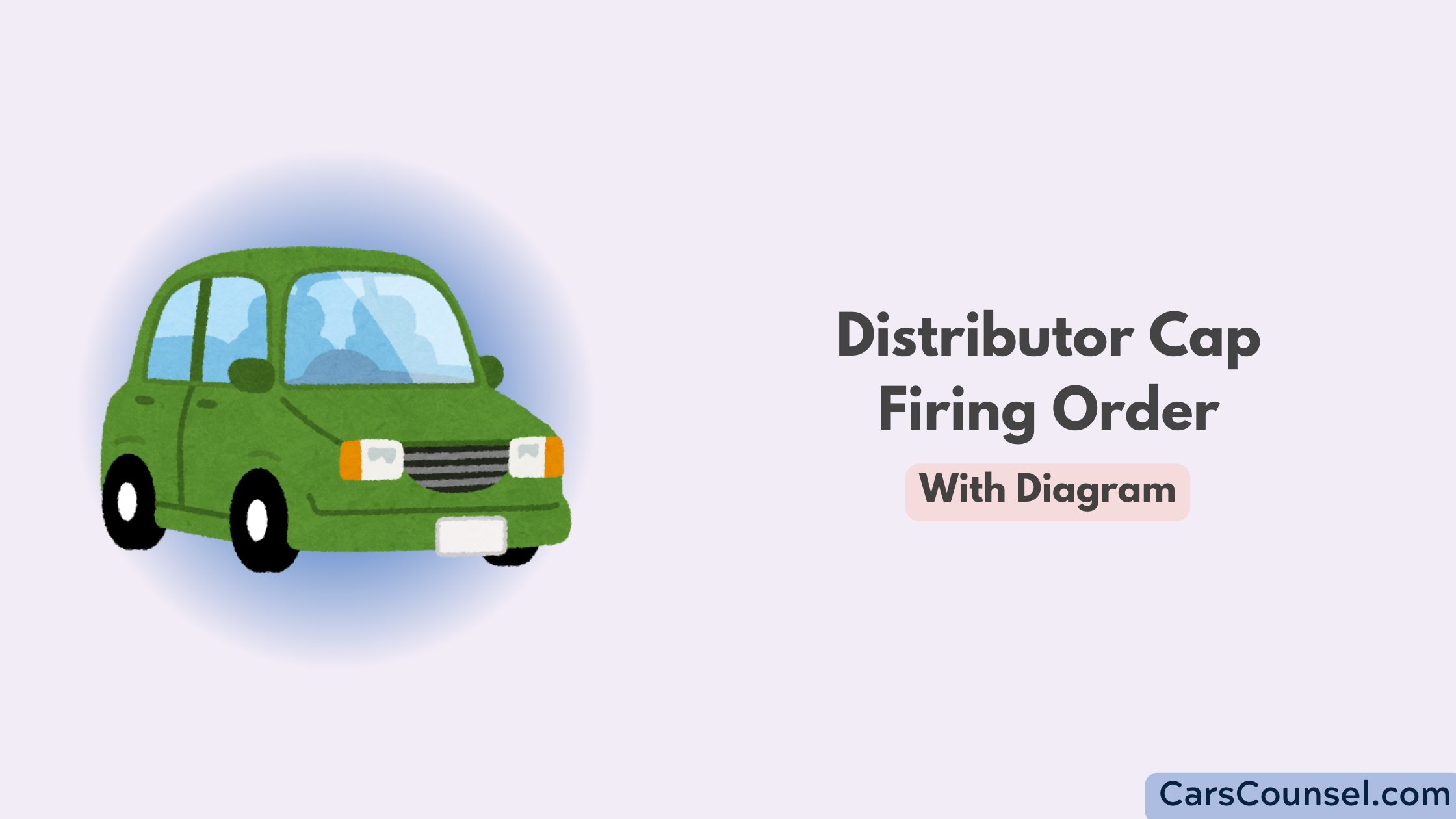 Distributor Cap Firing Order With Diagram