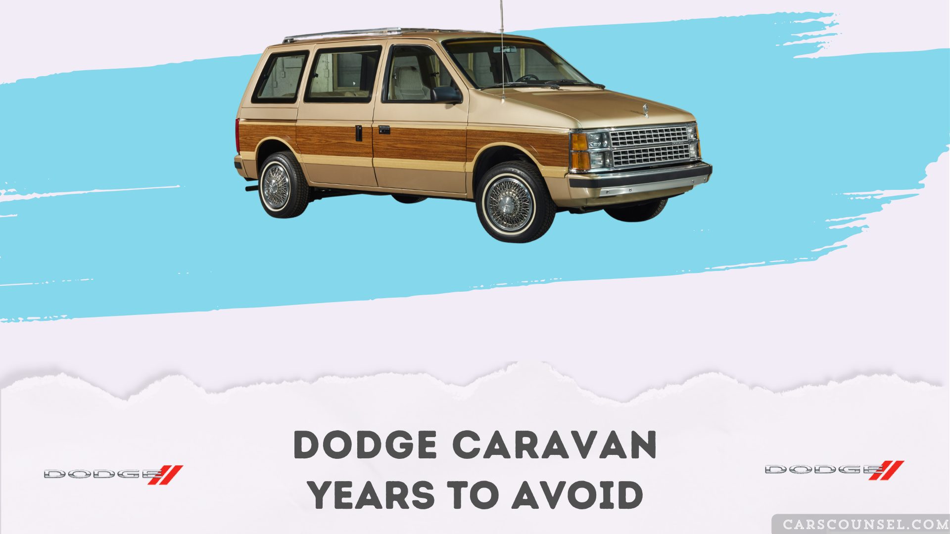 Dodge Caravan Years To Avoid