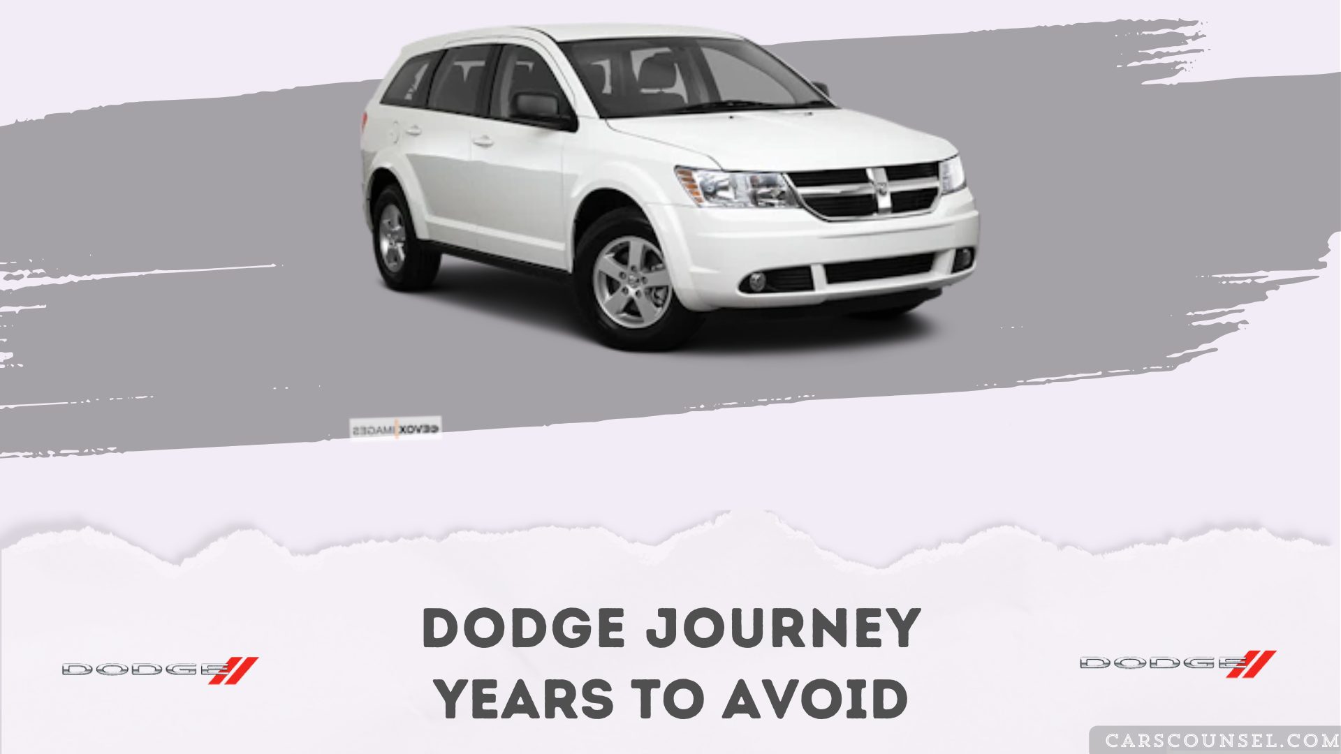 Dodge Journey Years To Avoid