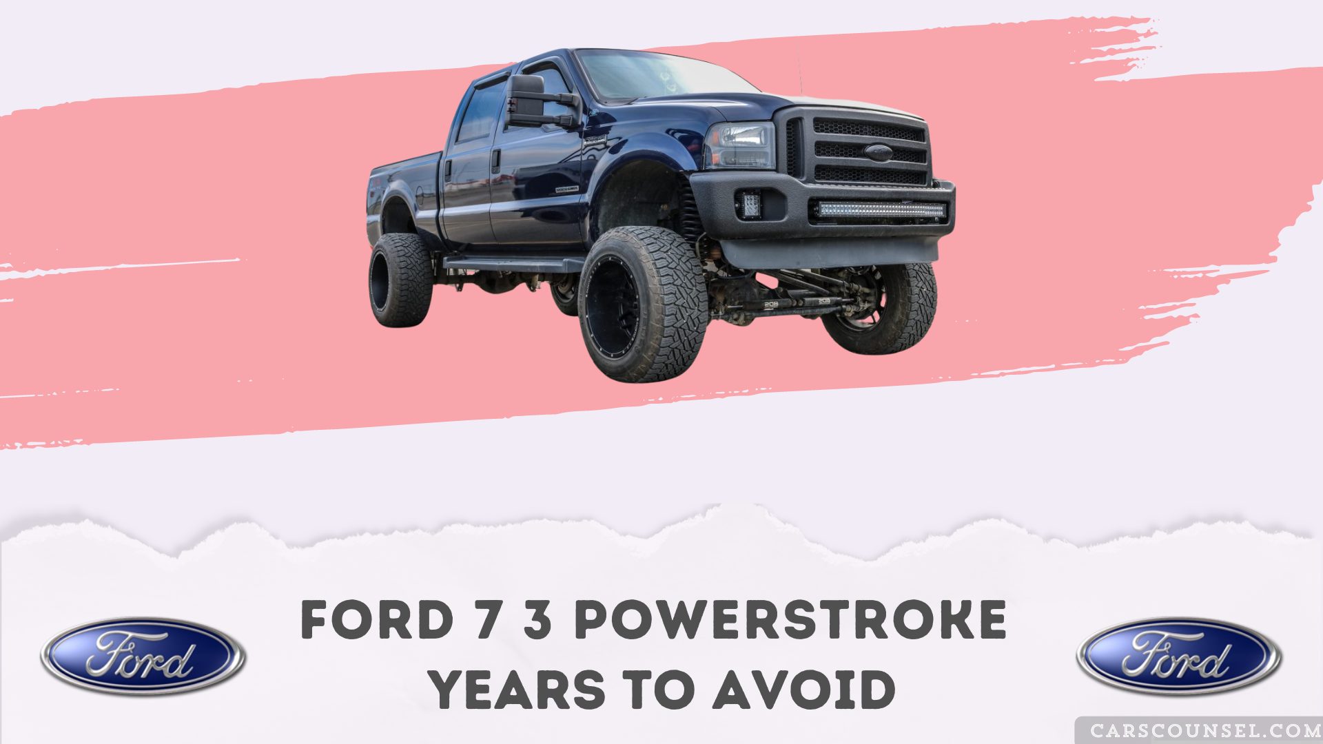 Ford 7 3 Powerstroke Years To Avoid