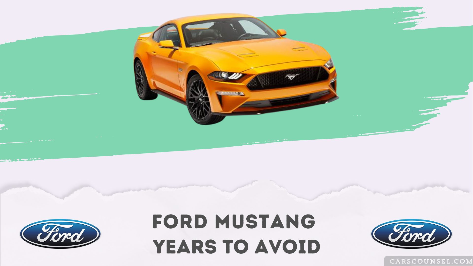 Ford Mustang Years To Avoid