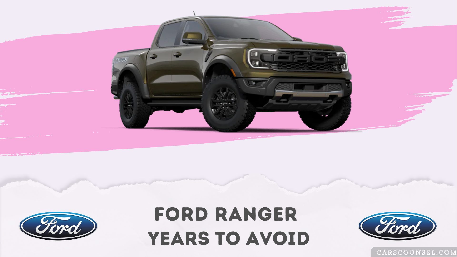 Ford Ranger Years To Avoid