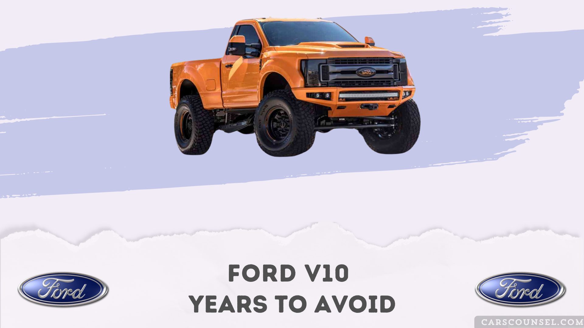 Ford V10 Years To Avoid