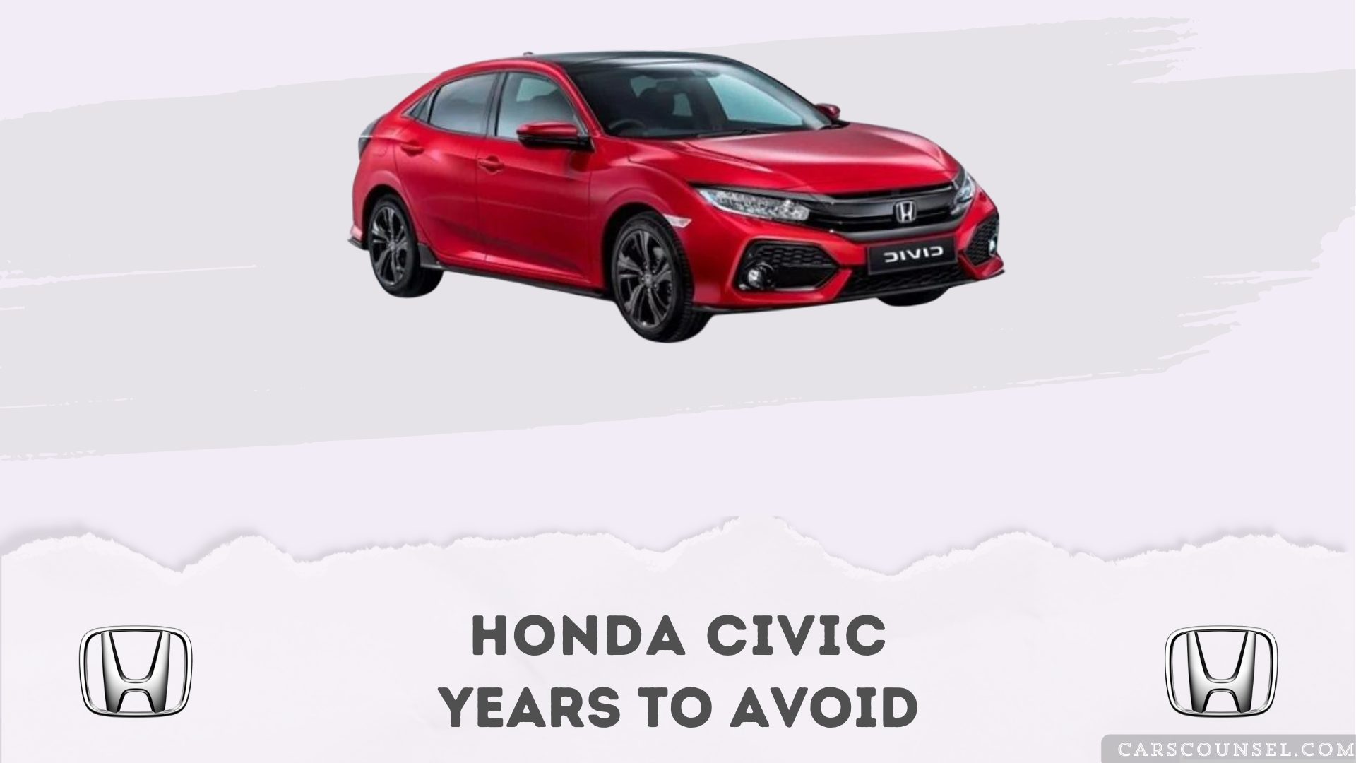 Honda Civic Years To Avoid