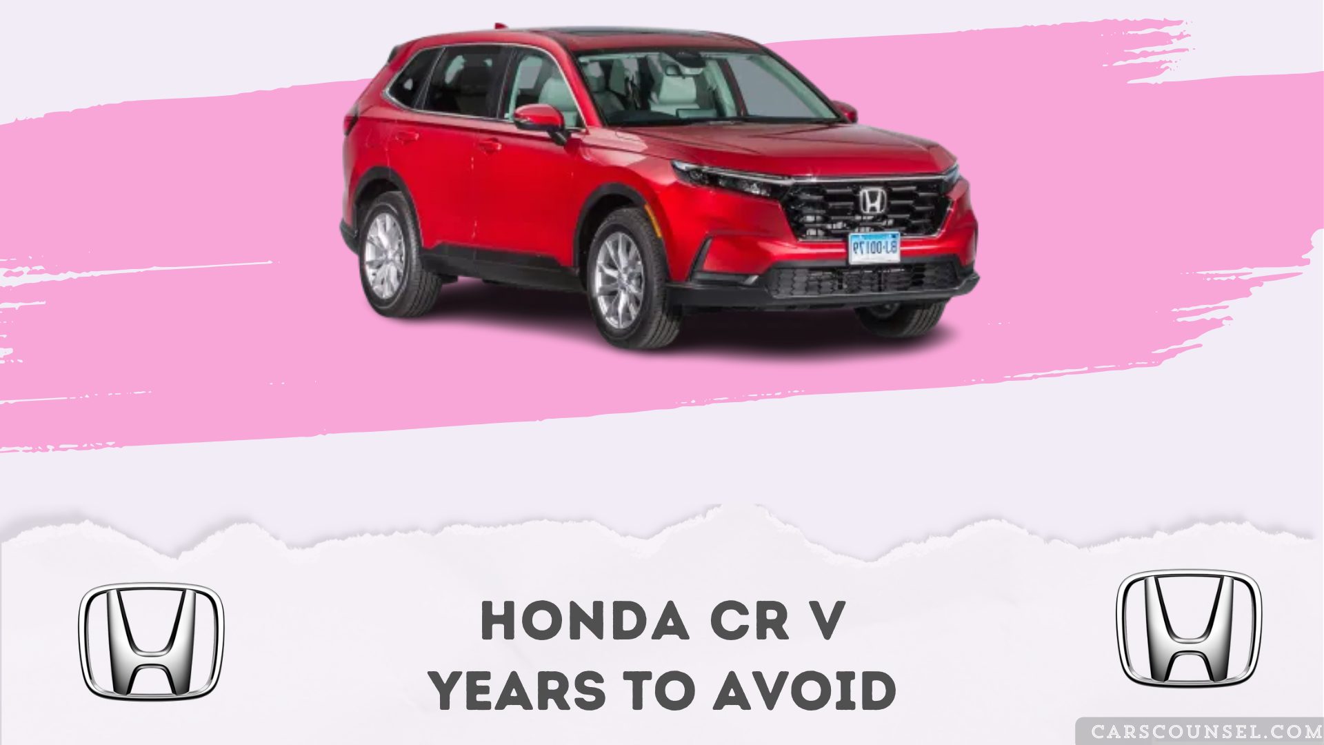 Honda Cr V Years To Avoid