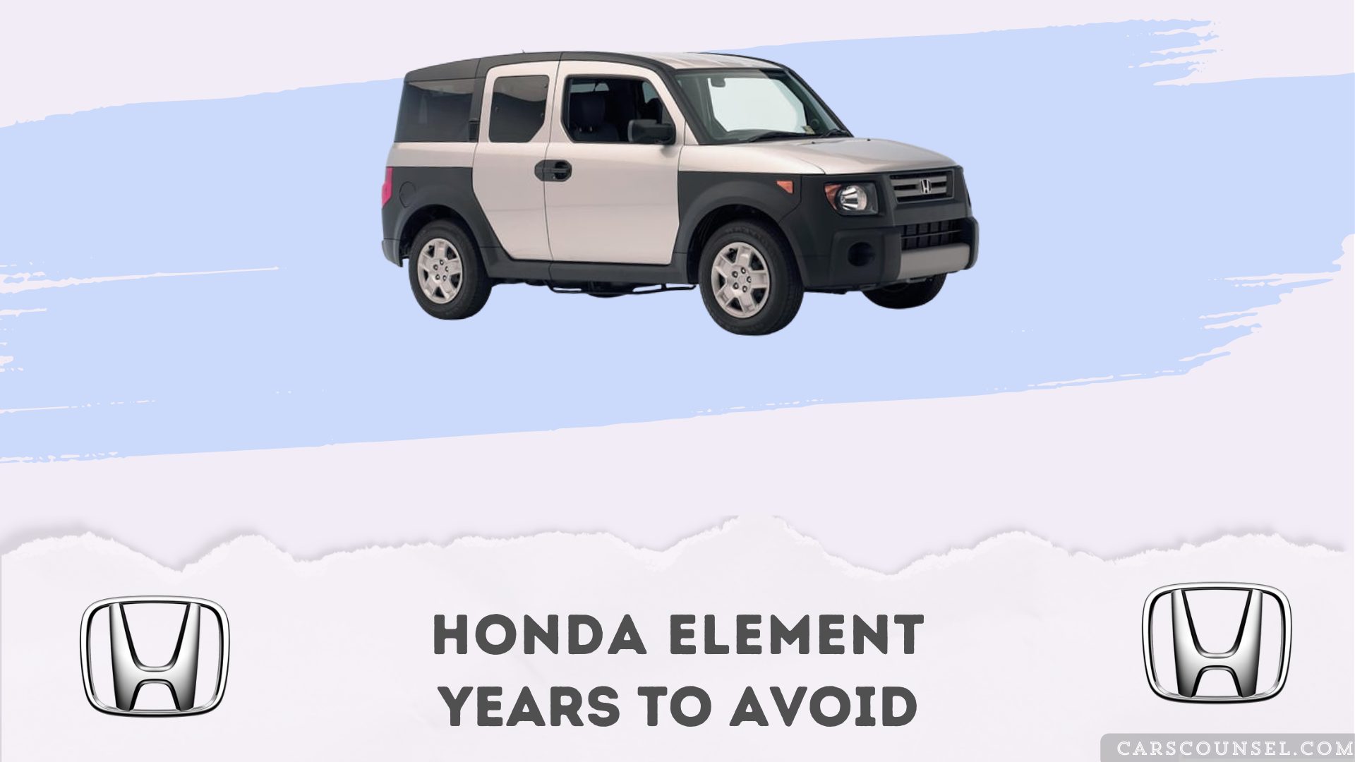 Honda Element Years To Avoid