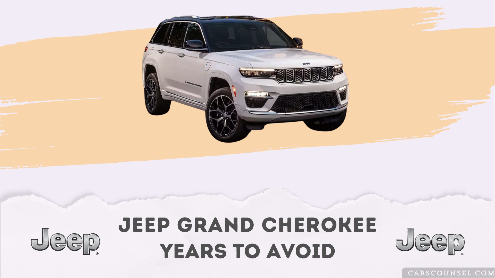 Jeep Grand Cherokee Years To Avoid