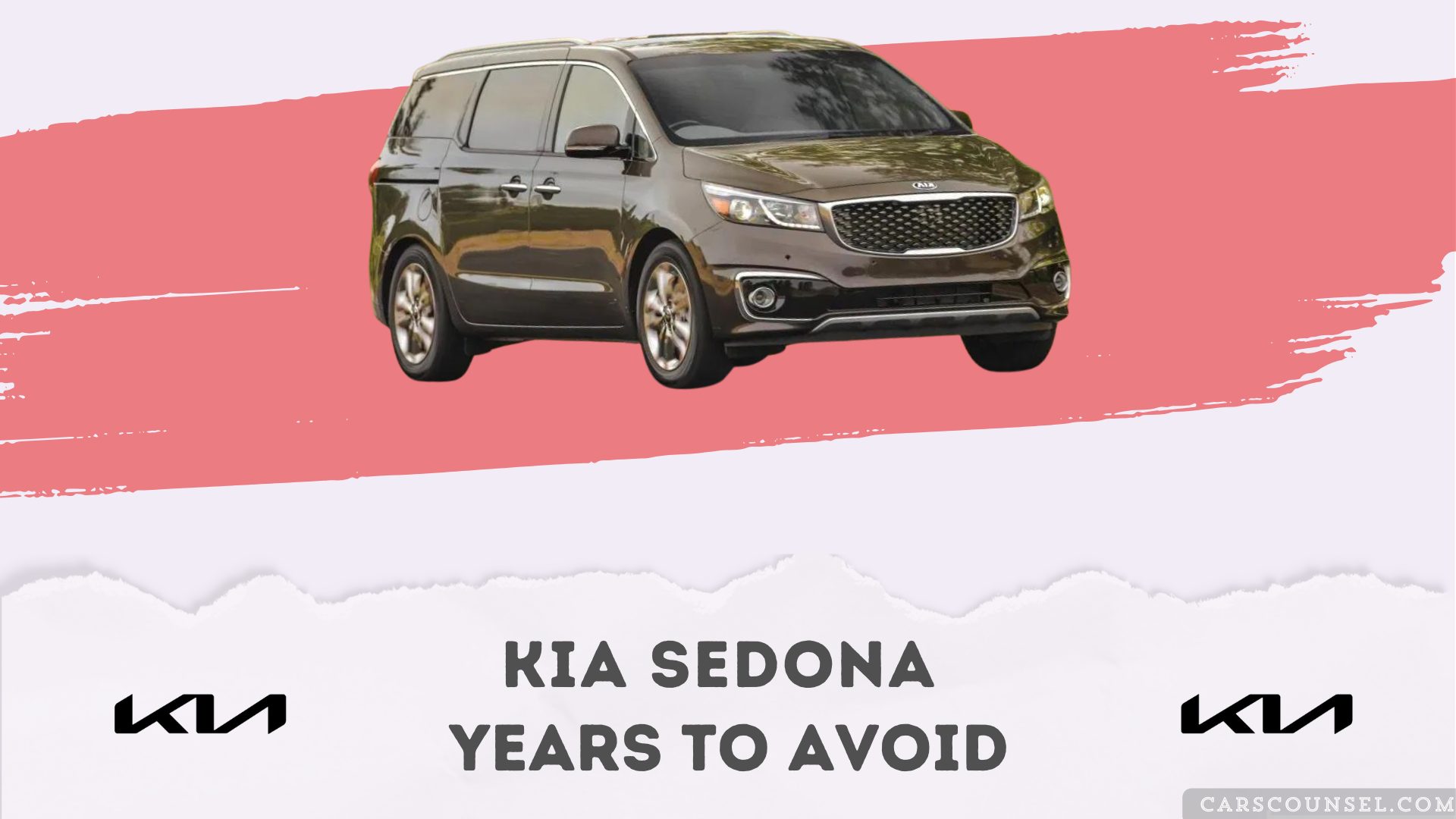 Kia Sedona Years To Avoid