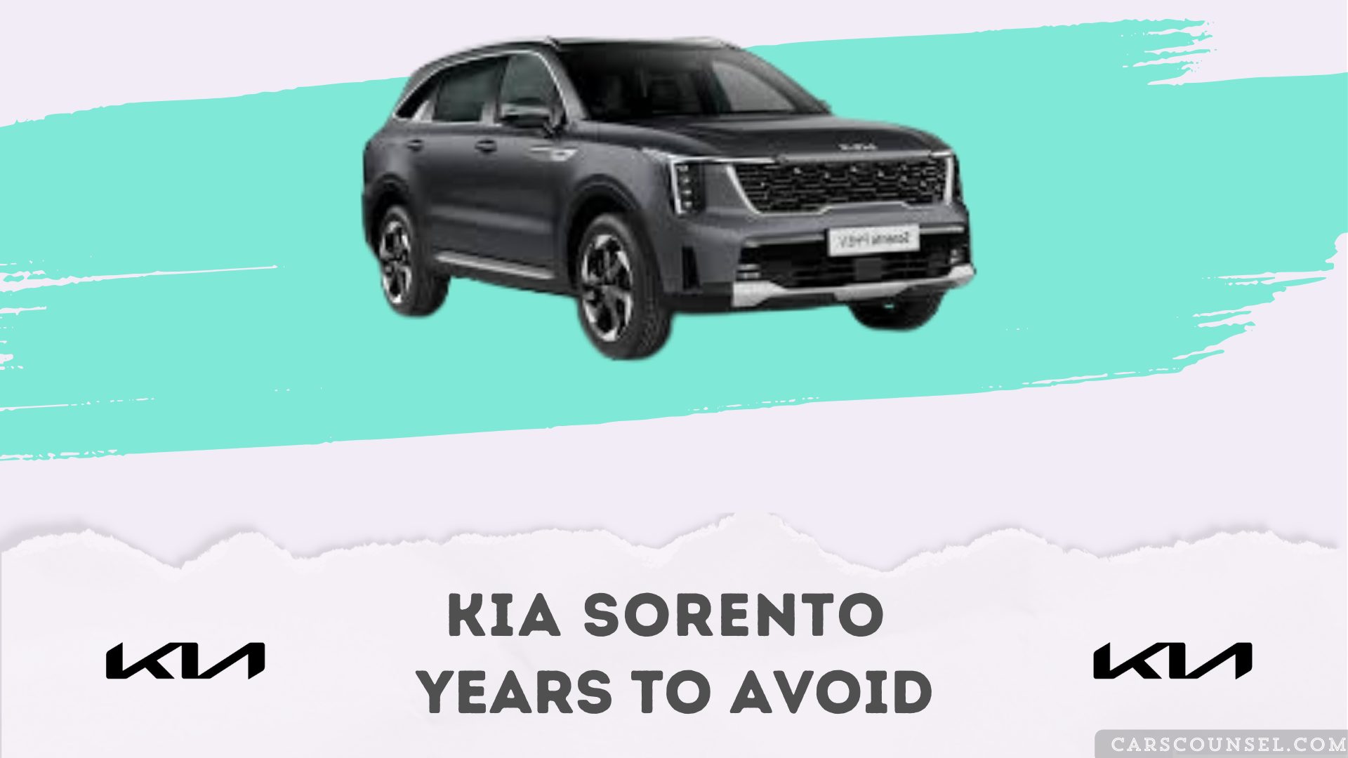 Kia Sorento Years To Avoid