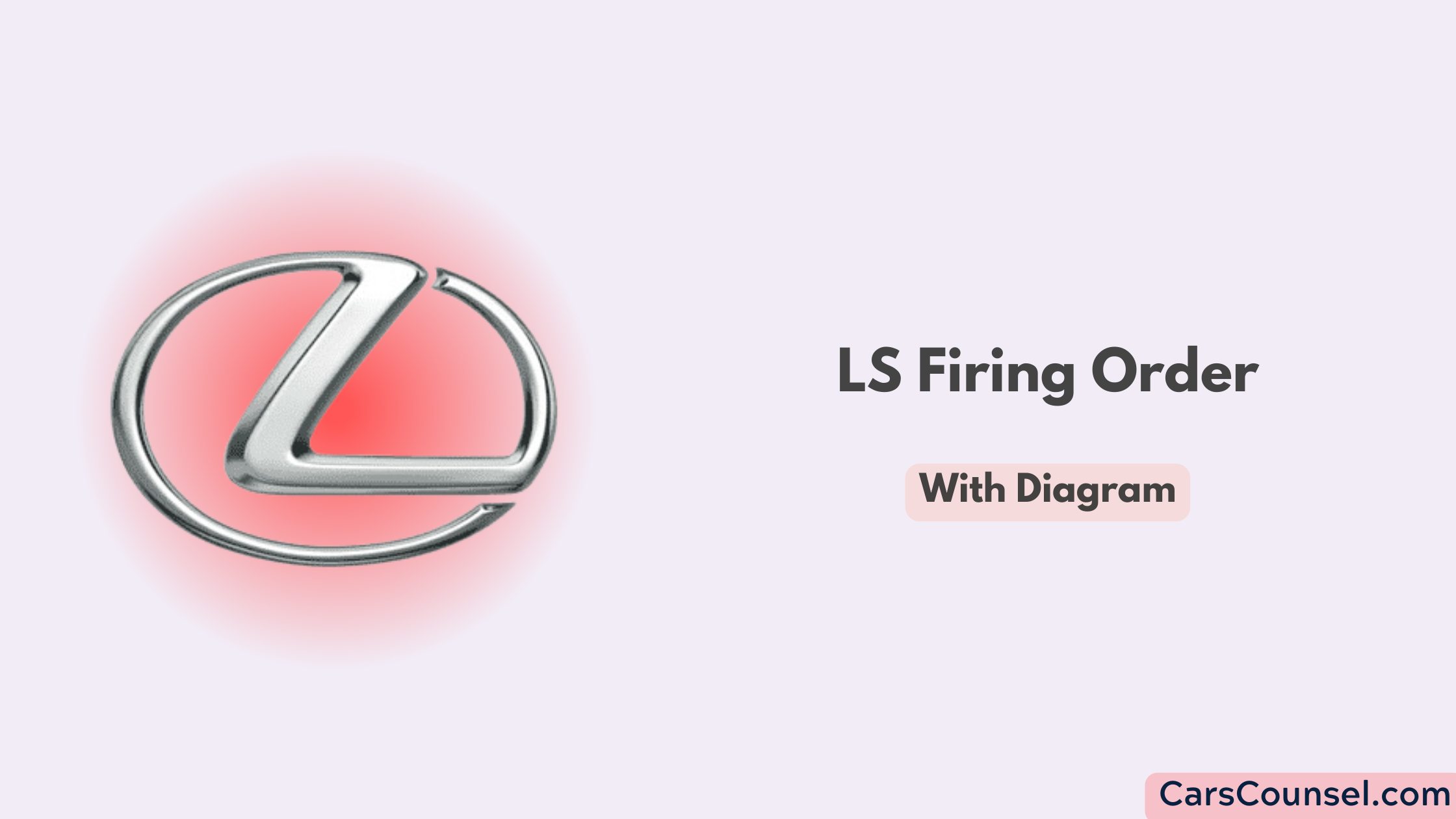 Ls Firing Order With Diagram