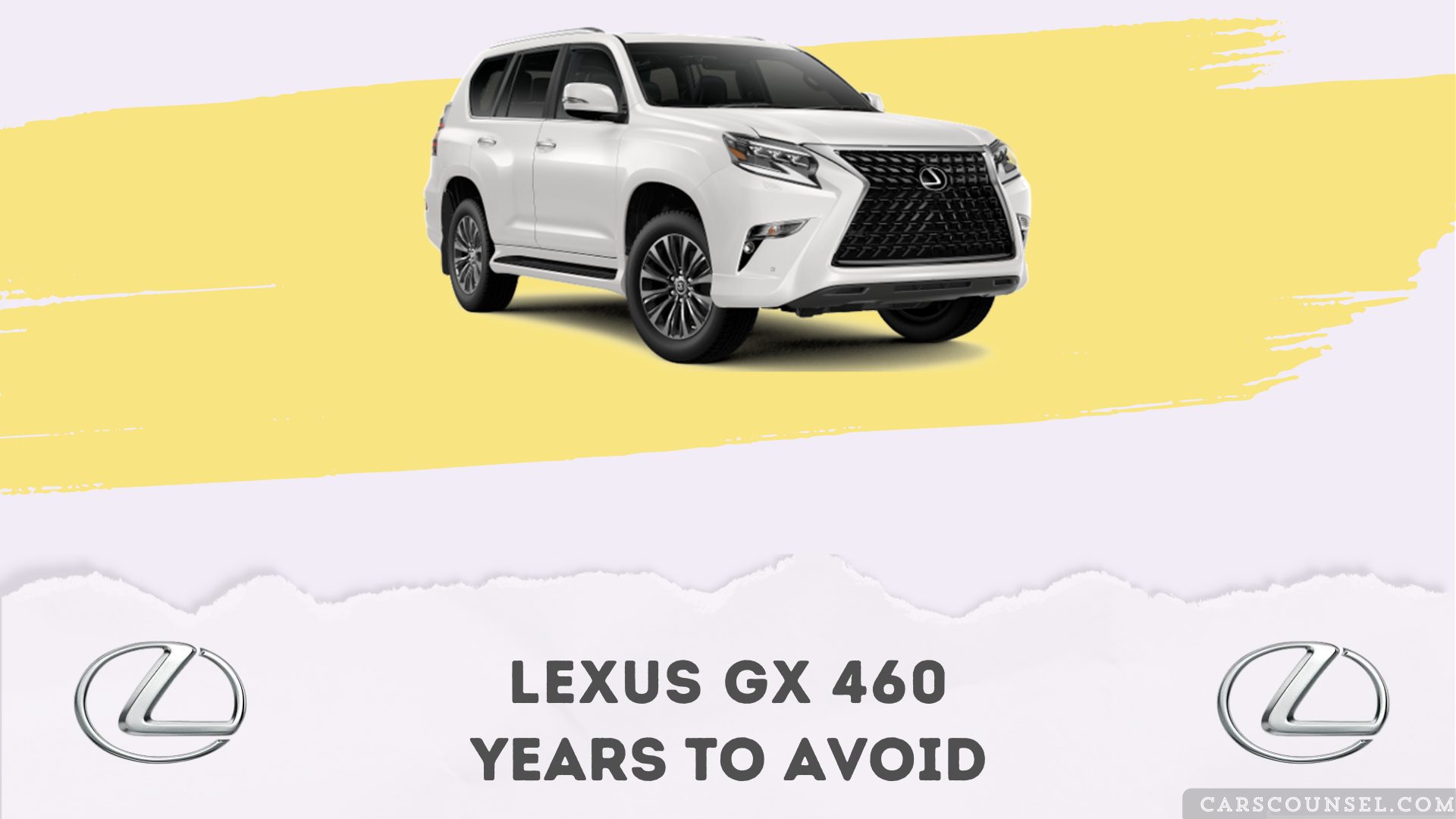 Lexus Gx 460 Years To Avoid