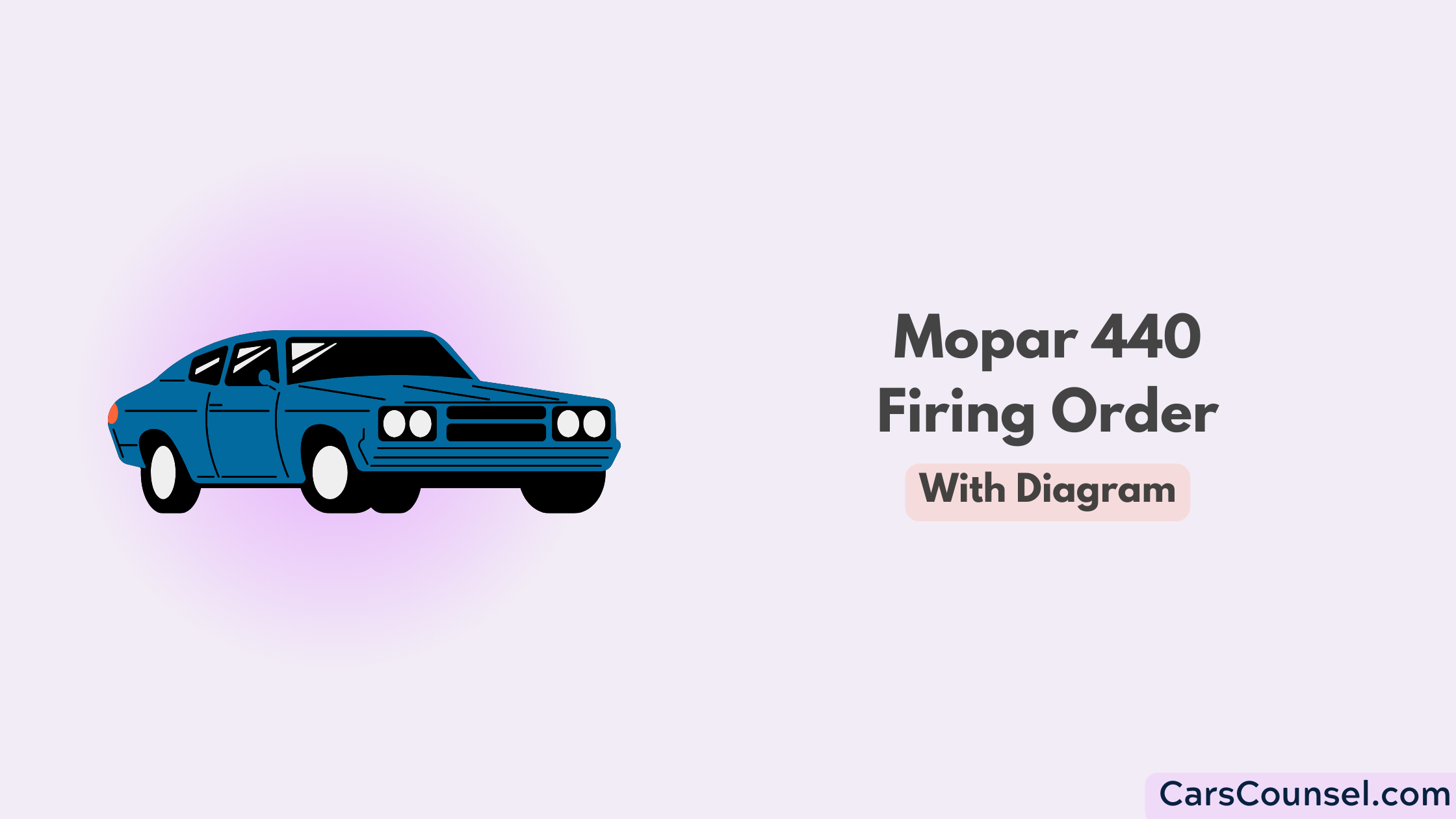 Mopar 440 Firing Order With Diagram