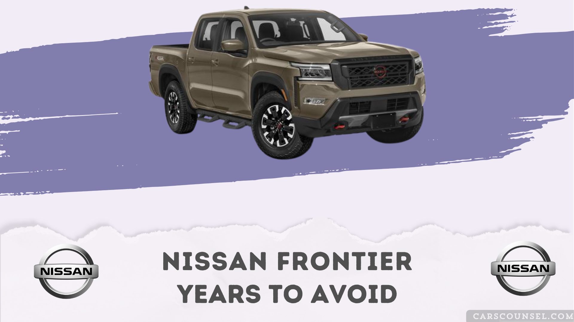 Nissan Frontier Years To Avoid