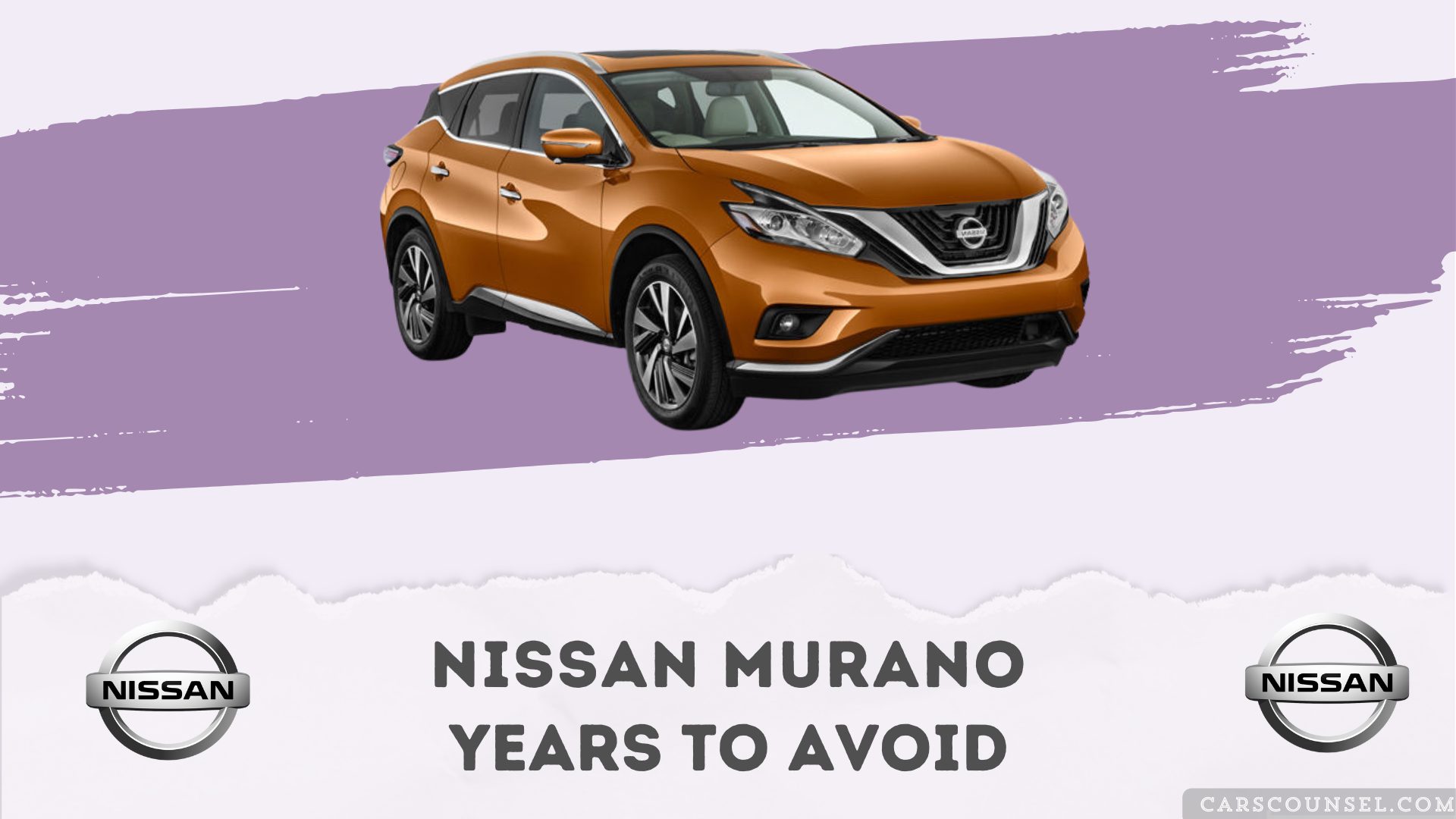 Nissan Murano Years To Avoid