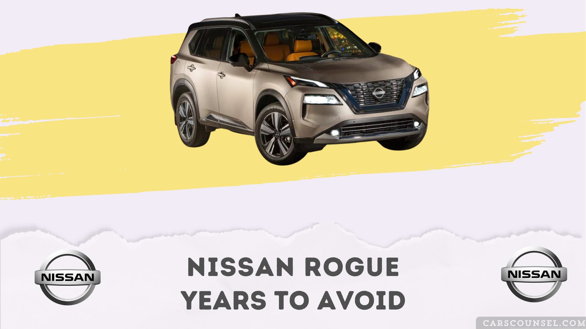 Nissan Rogue Years To Avoid