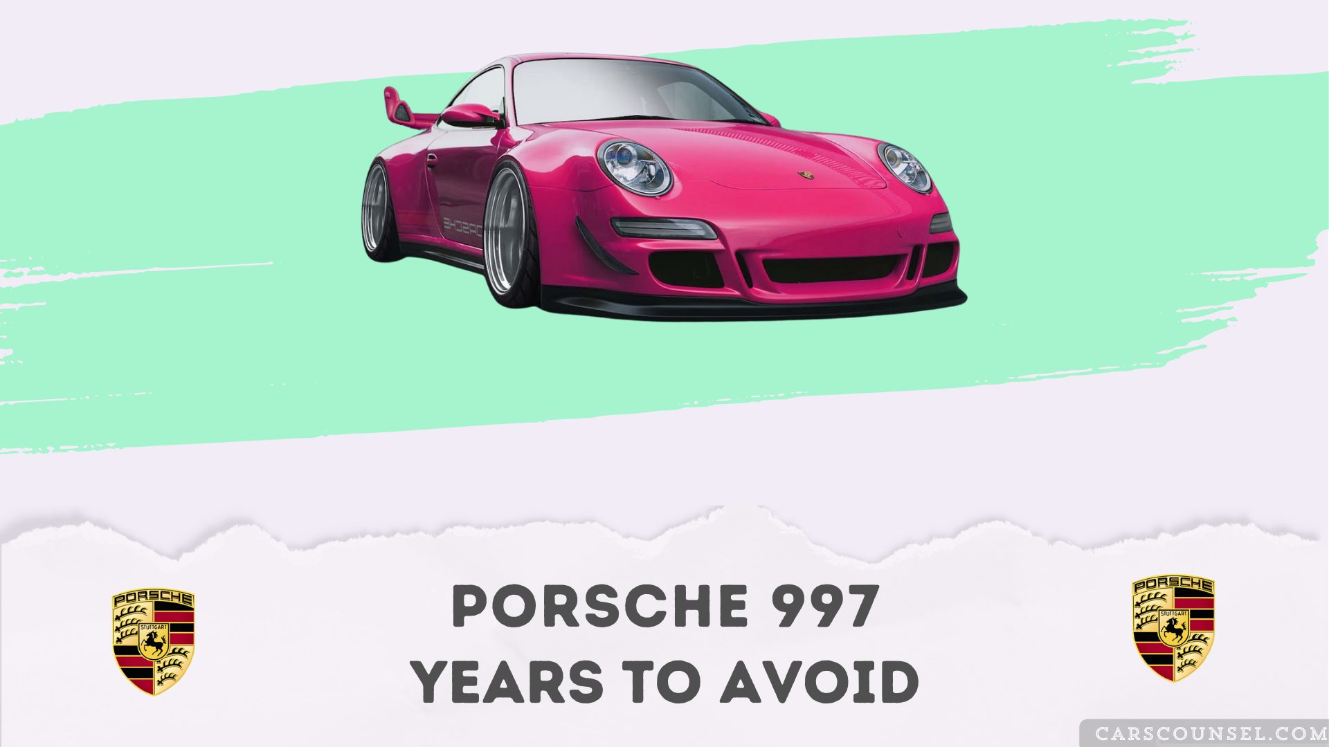 Porsche 997 Years To Avoid