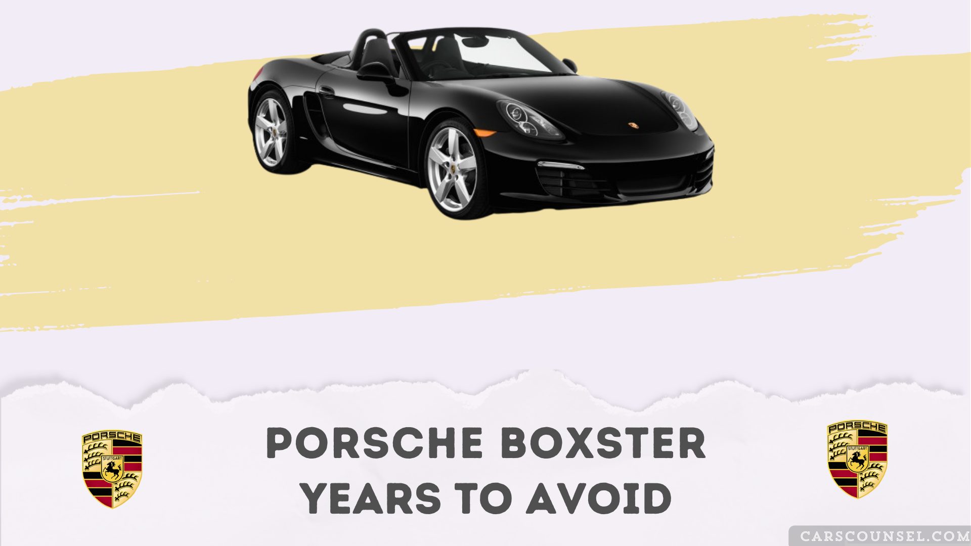 Porsche Boxster Years To Avoid