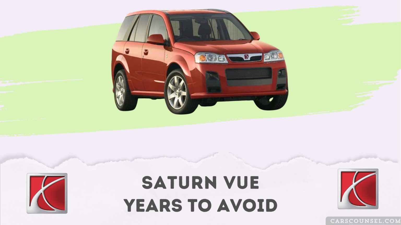 WORST Saturn Vue Years To Avoid, as per Real Owner Complaints